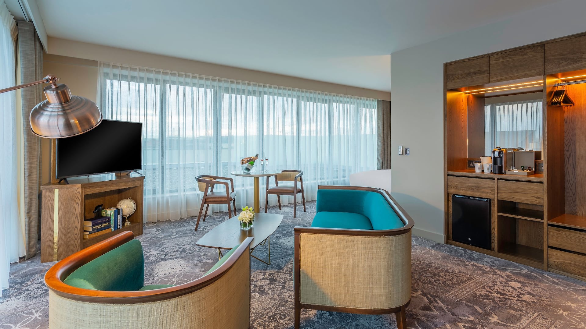 1 of 1 Hyatt Centric The Liberties Dublin Terrace Suite Living Area