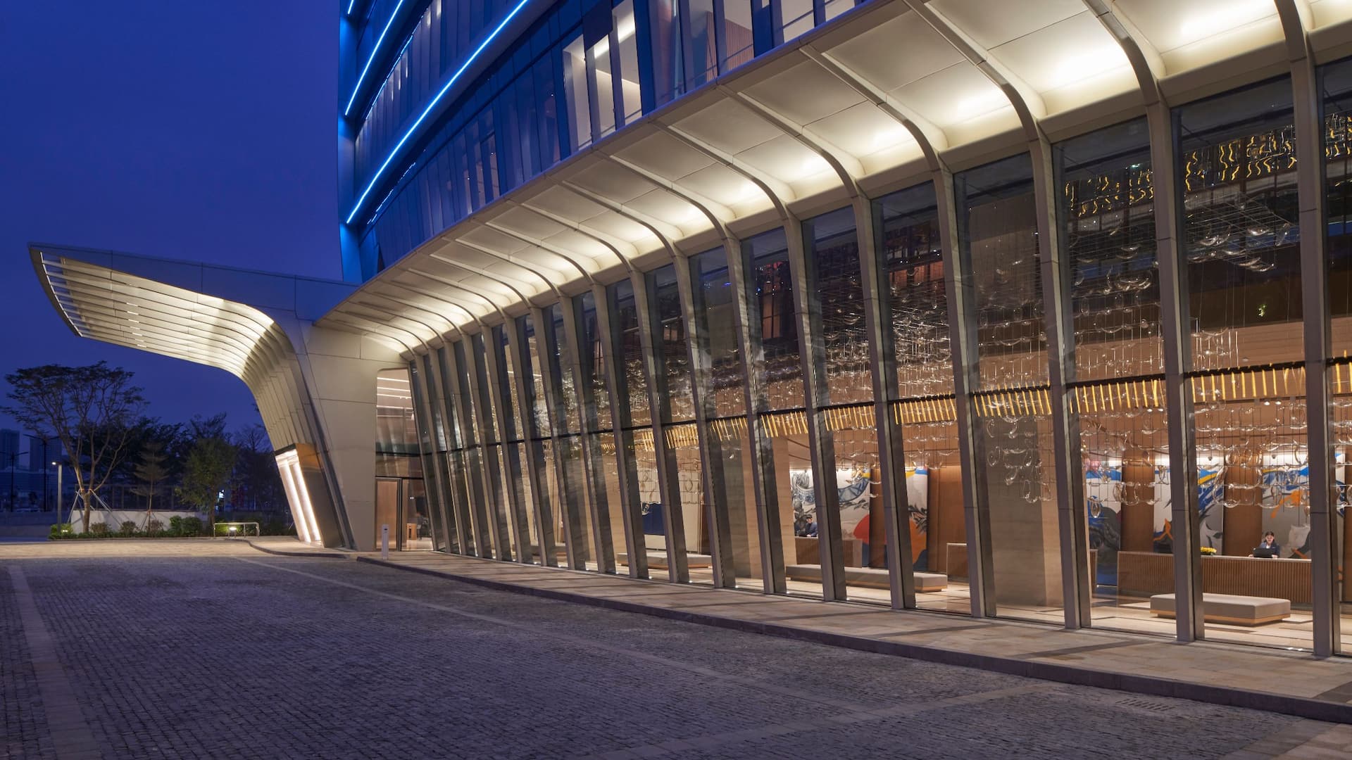 Hyatt Regency Hengqin Main Entrance Drop Off Area