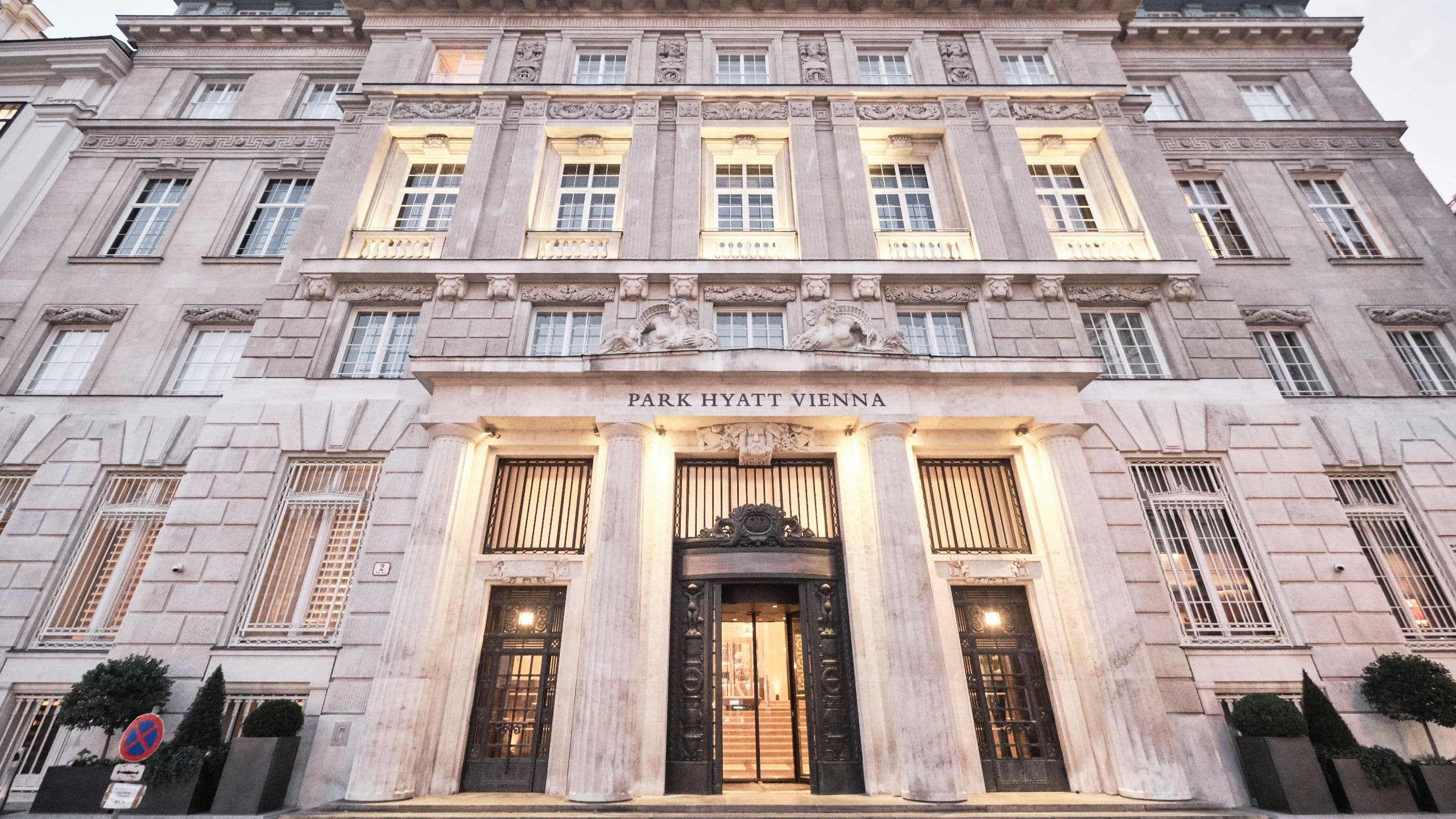 Park Hyatt Vienna Hotel Facade Front