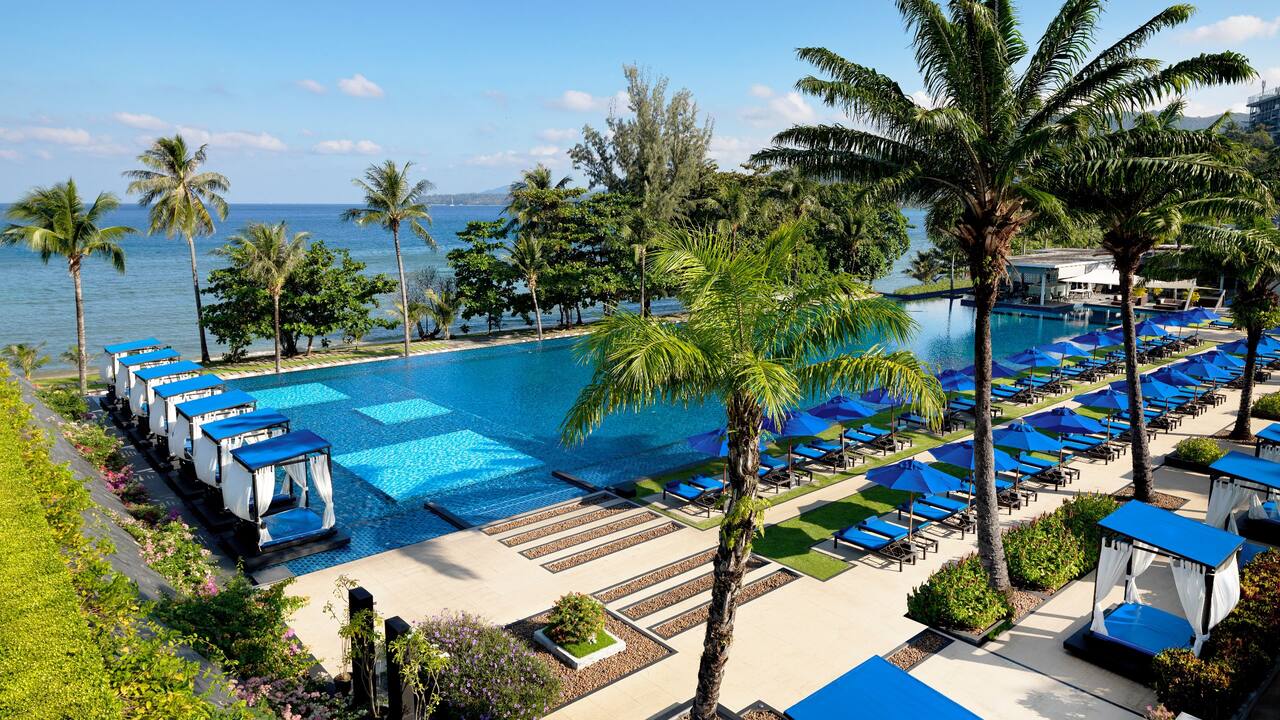 Infinity Pool at Hyatt Regency Phuket Resort 