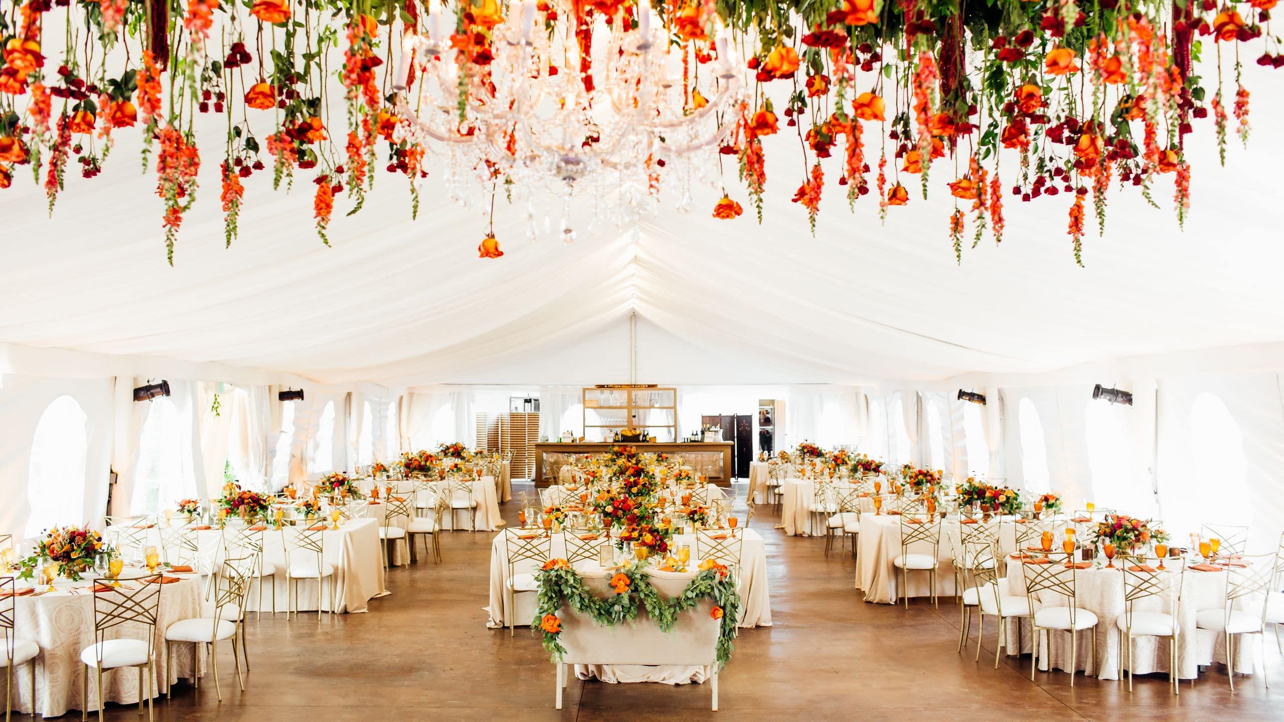Grand Hyatt Vail Wedding Tent Reception