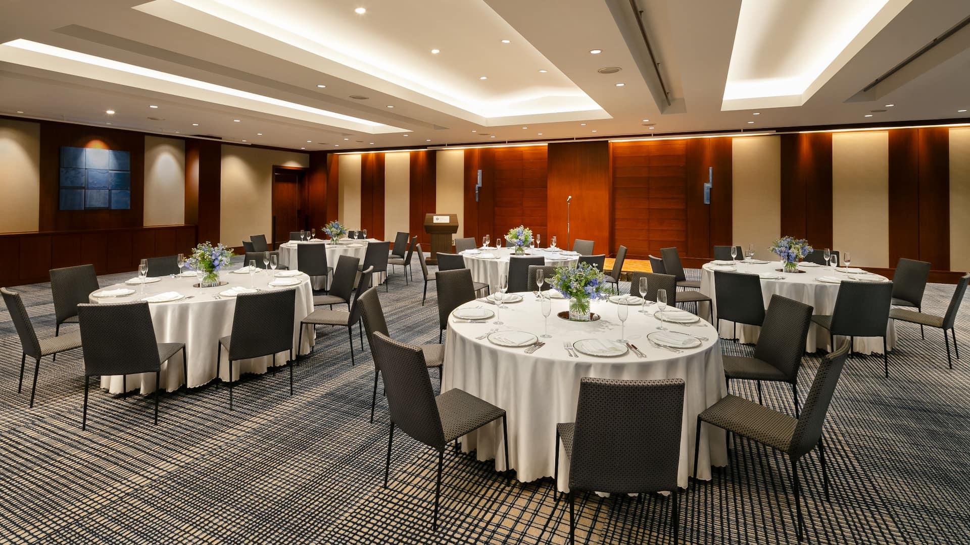 Hyatt Regency Tokyo Banquet Room Dinner Style