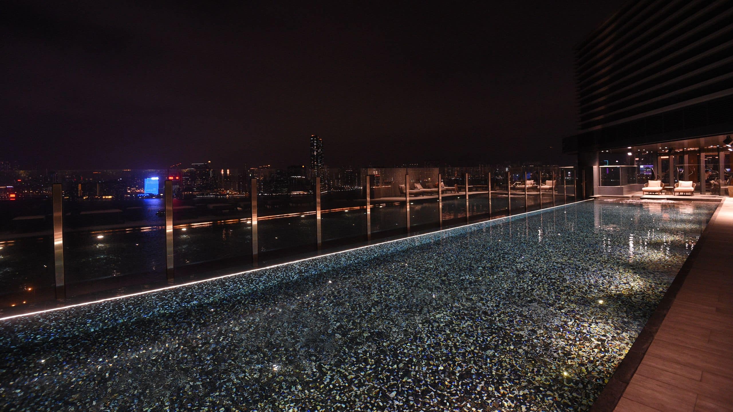 Hyatt Centric Victoria Harbour Hong Kong Infinity Rooftop Pool