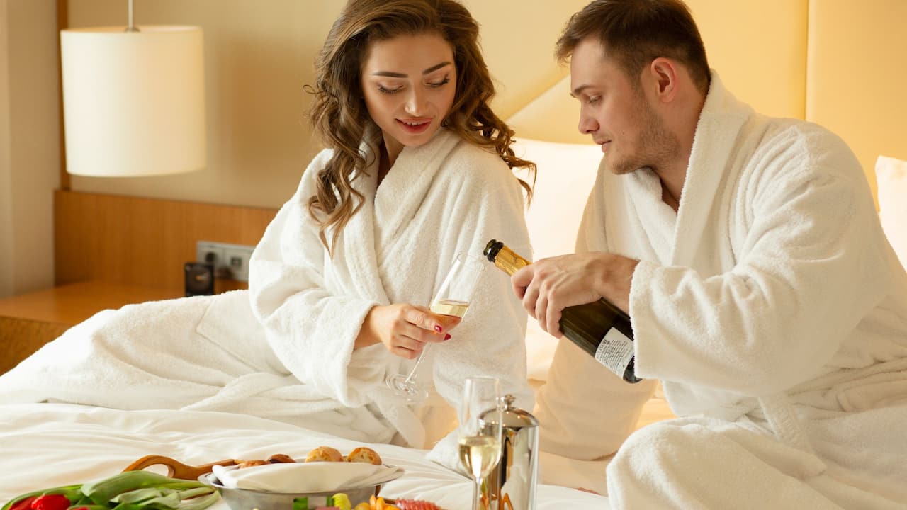 Couple in Suite Room