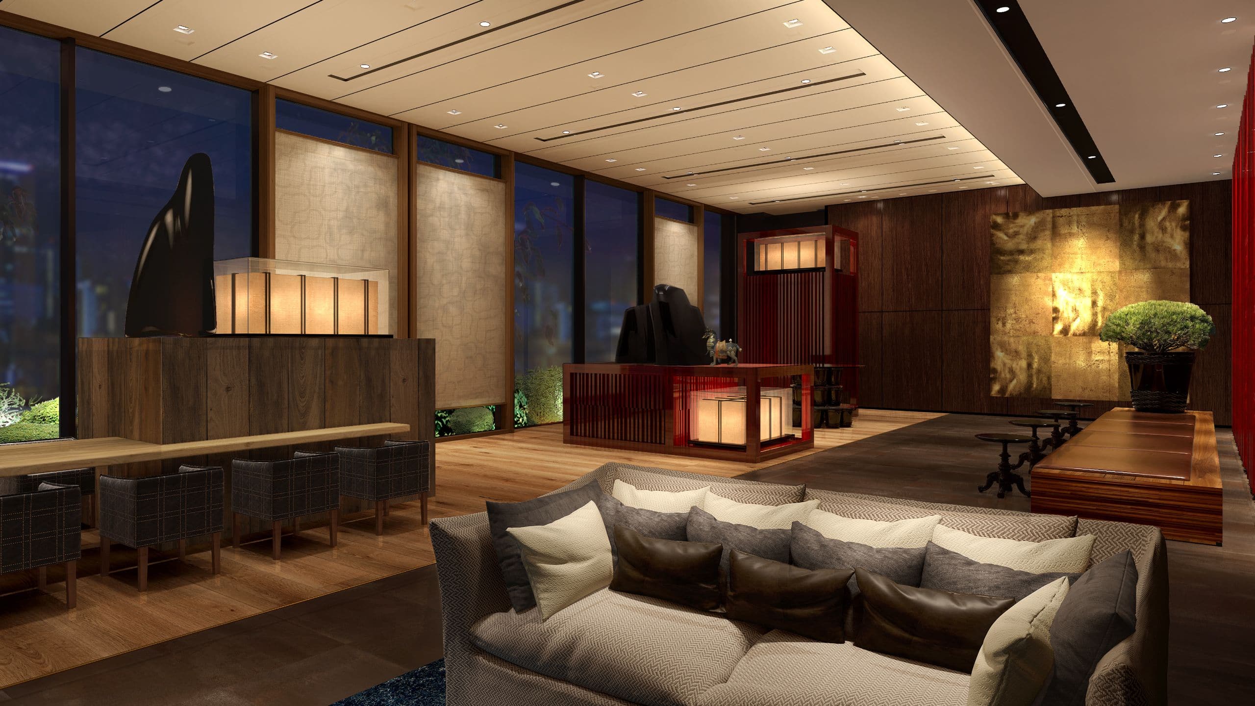 Hyatt Centric Kanazawa Lobby
