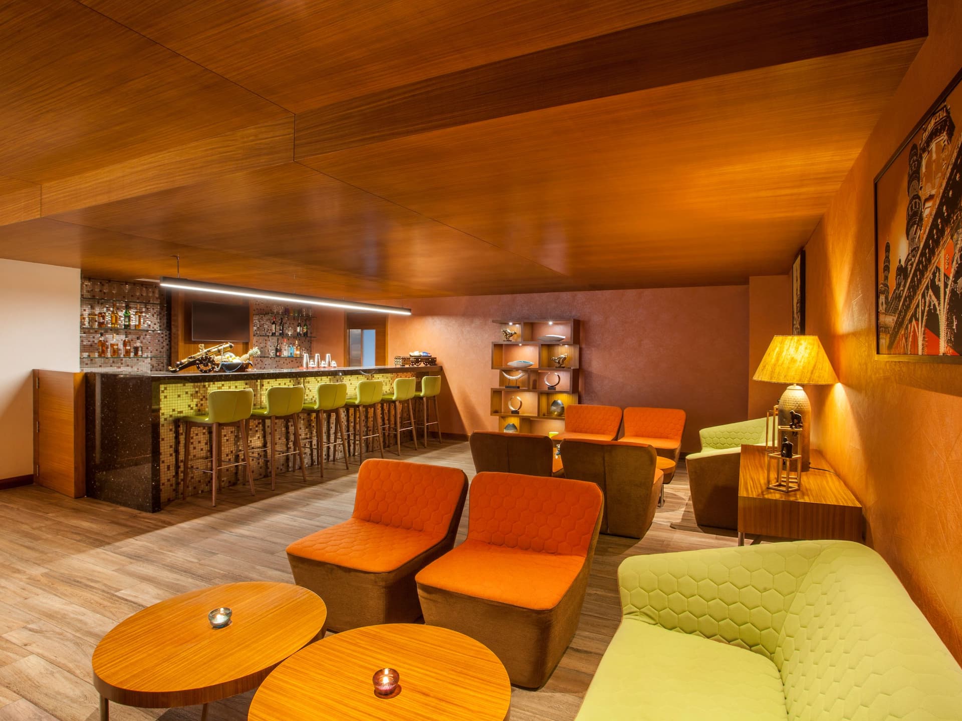 Hyatt Place Hyderabad Banjara Hills Coffee to Cocktail Bar