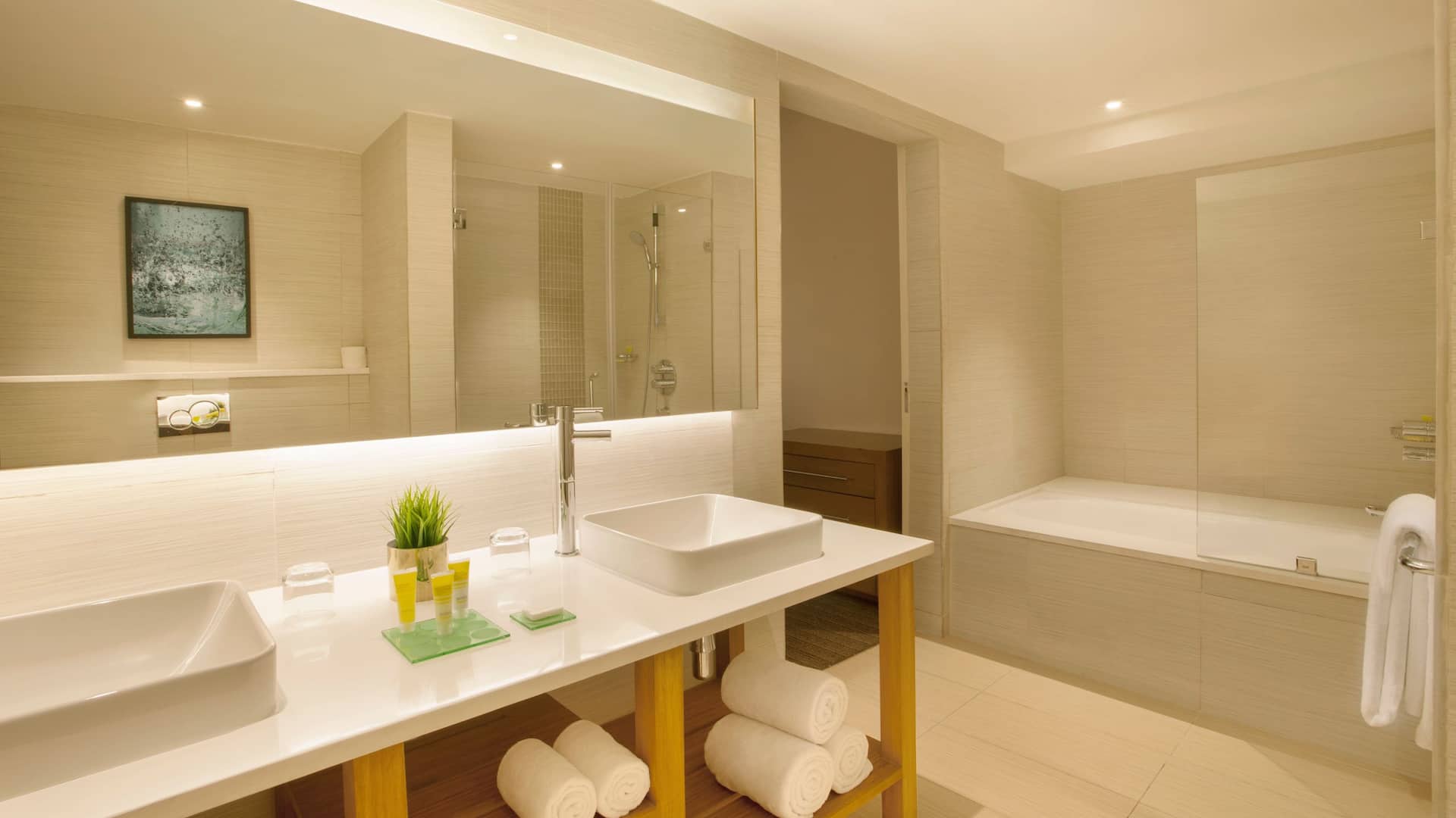 4 of 4 Hyatt Place Hyderabad Banjara Hills Large Suite Bathroom