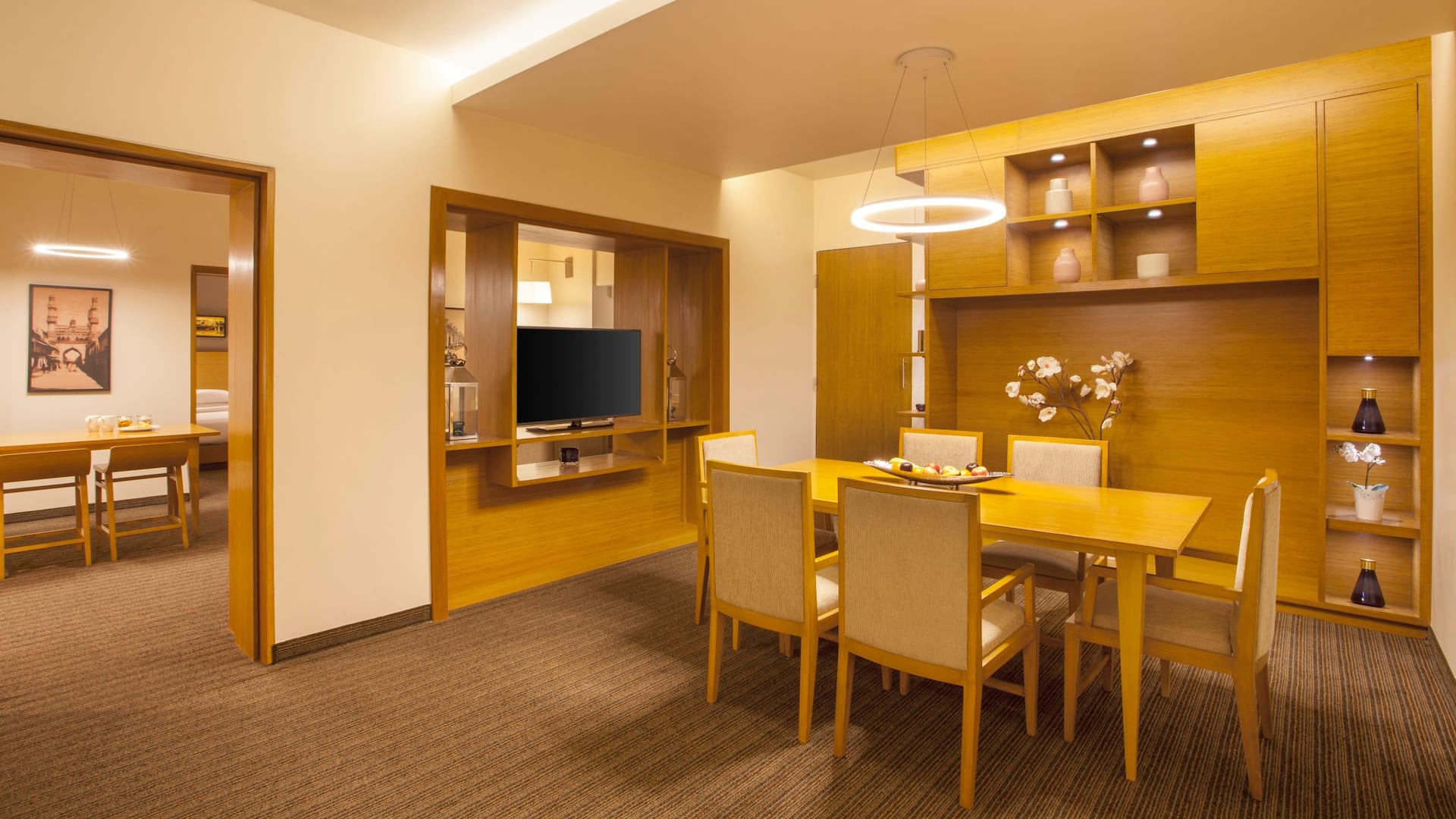 3 of 4 Hyatt Place Hyderabad Banjara Hills Large Suite Dining Room