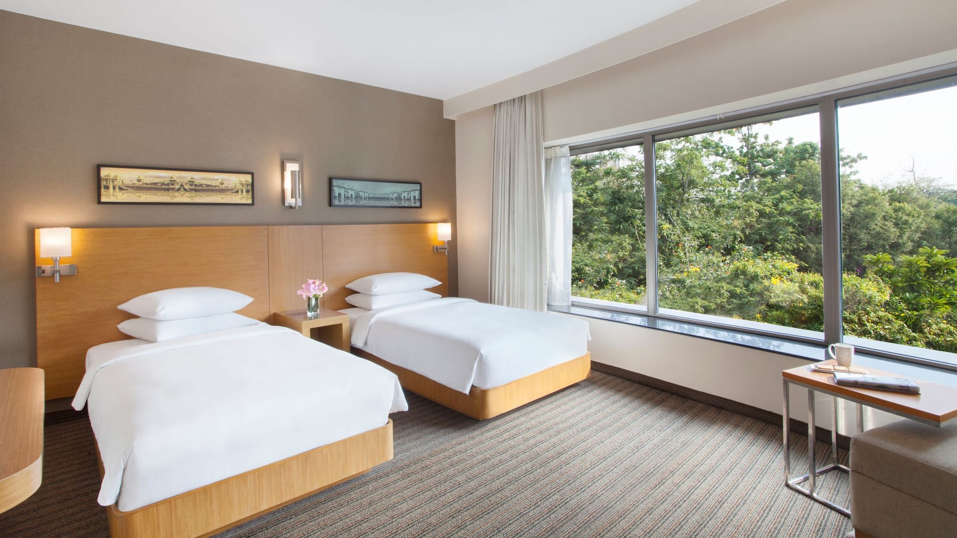 Hyatt Place Hyderabad Banjara Hills Twin Guestroom