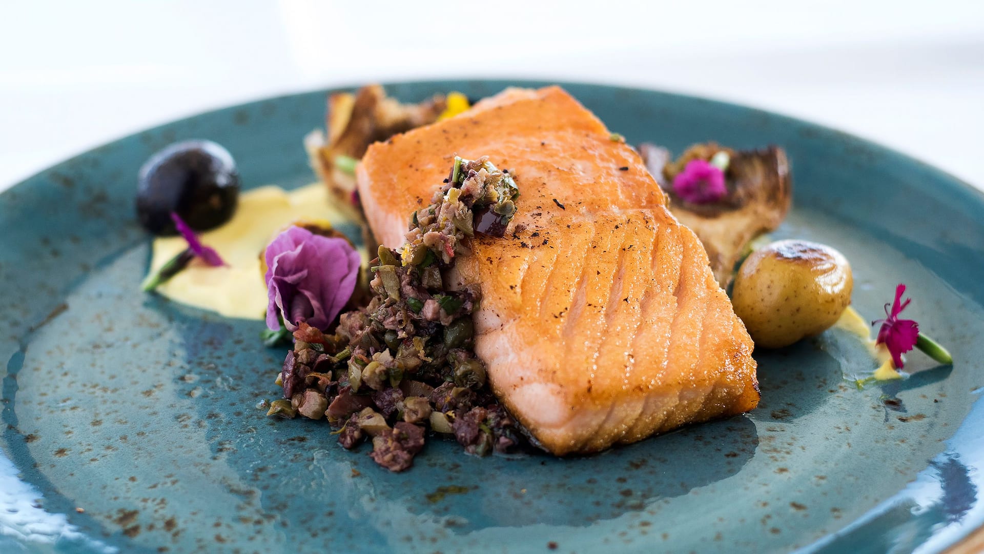 Hyatt Regency Mission Bay Spa and Marina Red Marlin Salmon