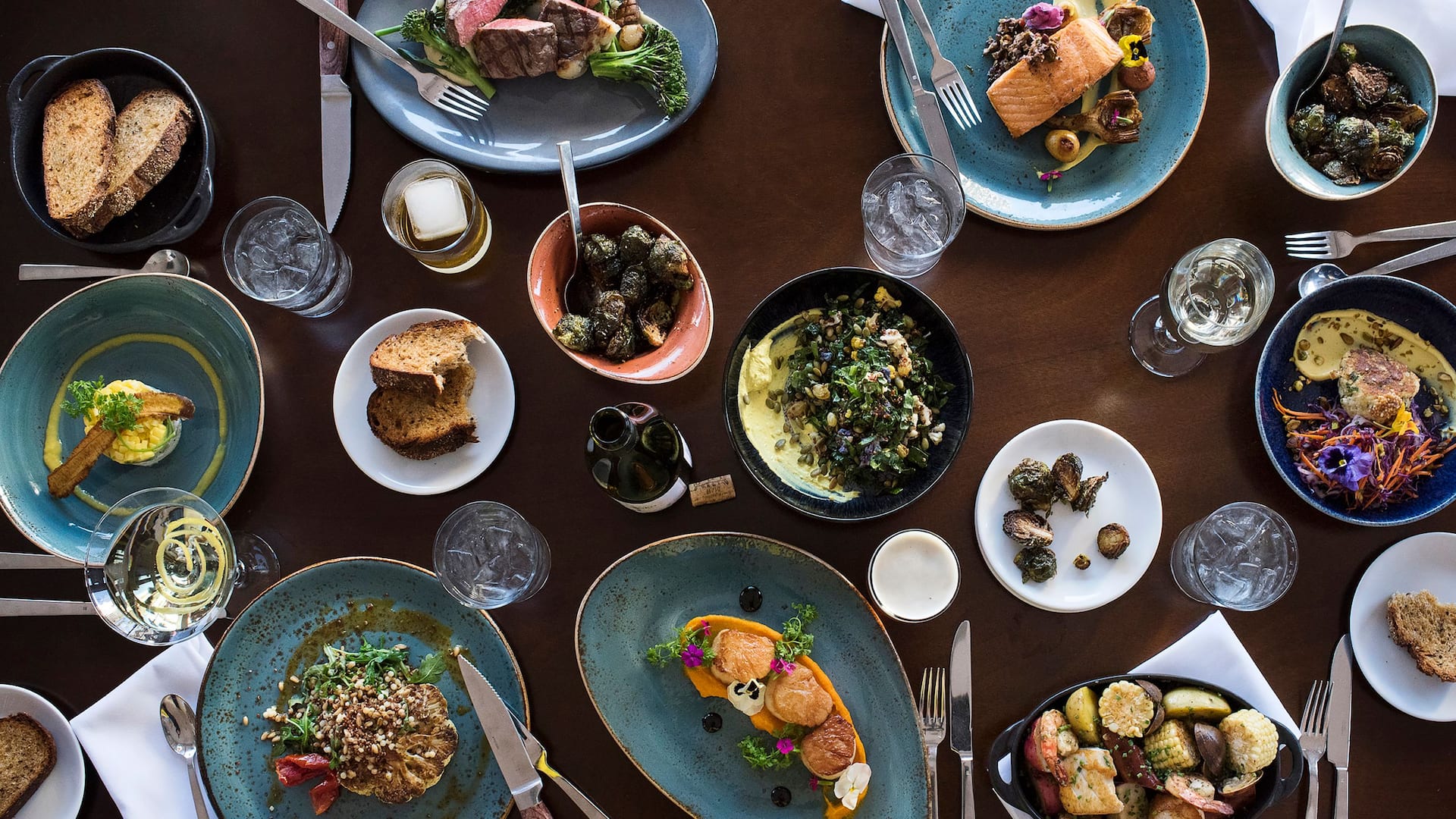 Hyatt Regency Mission Bay Spa and Marina Red Marlin Dishes