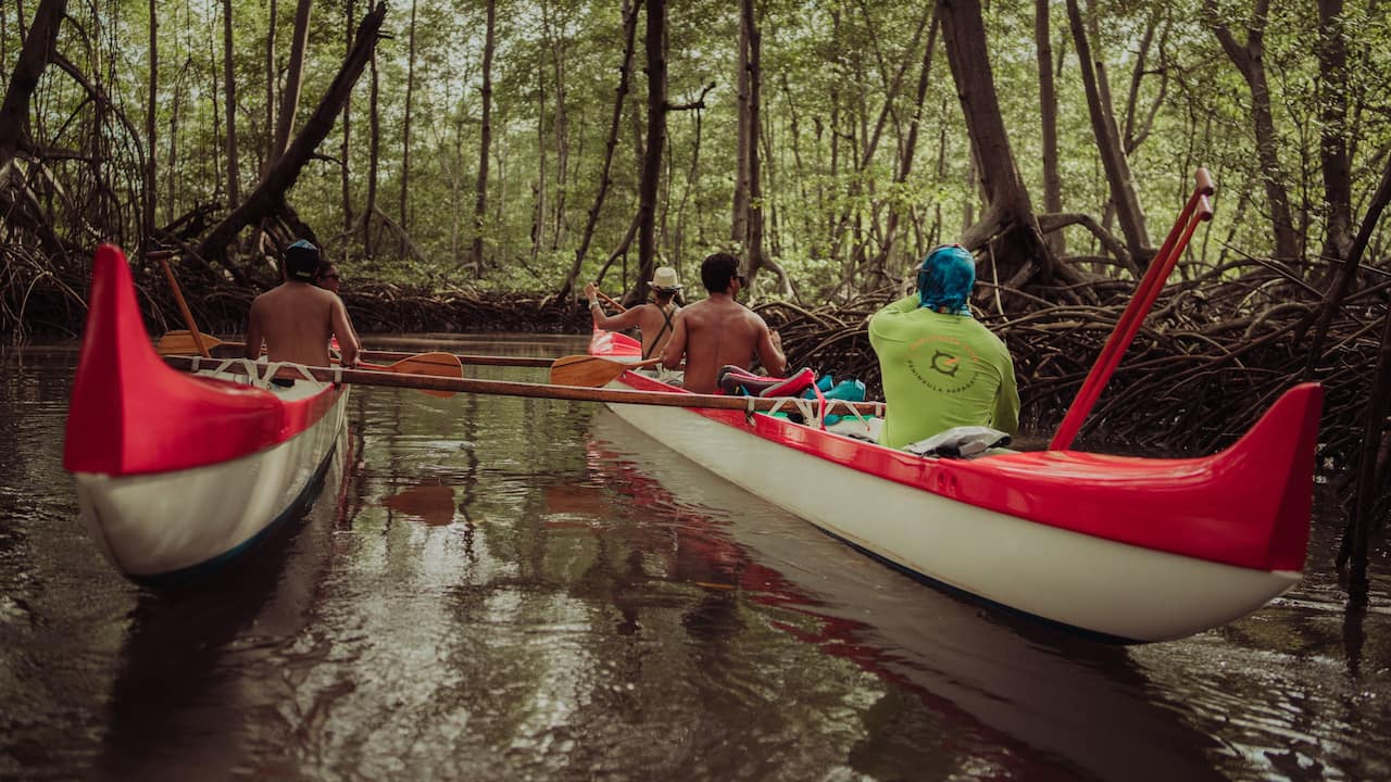 Outrigger Canoe Tour