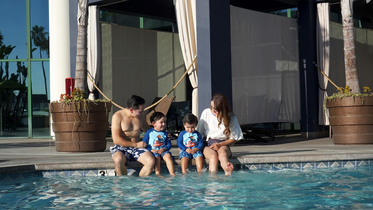 Outdoor Pool Hyatt Regency Long Beach