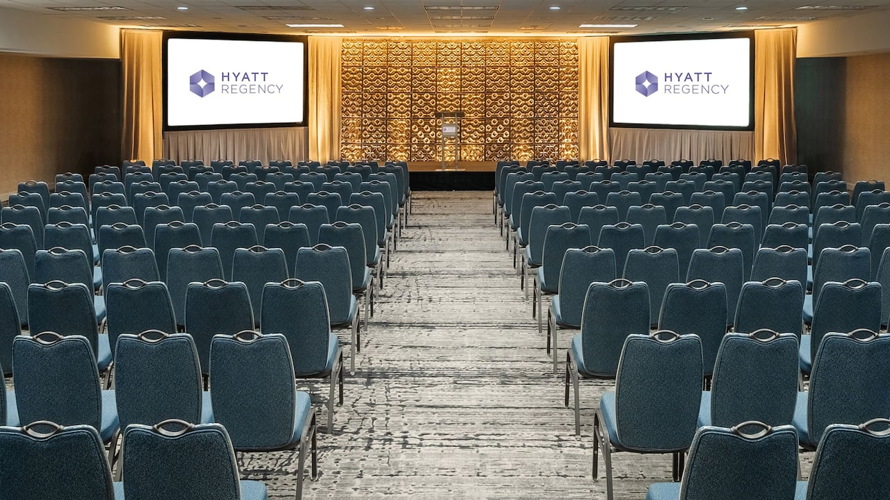 A medium-sized conference room with spacious seating in downtown Miami