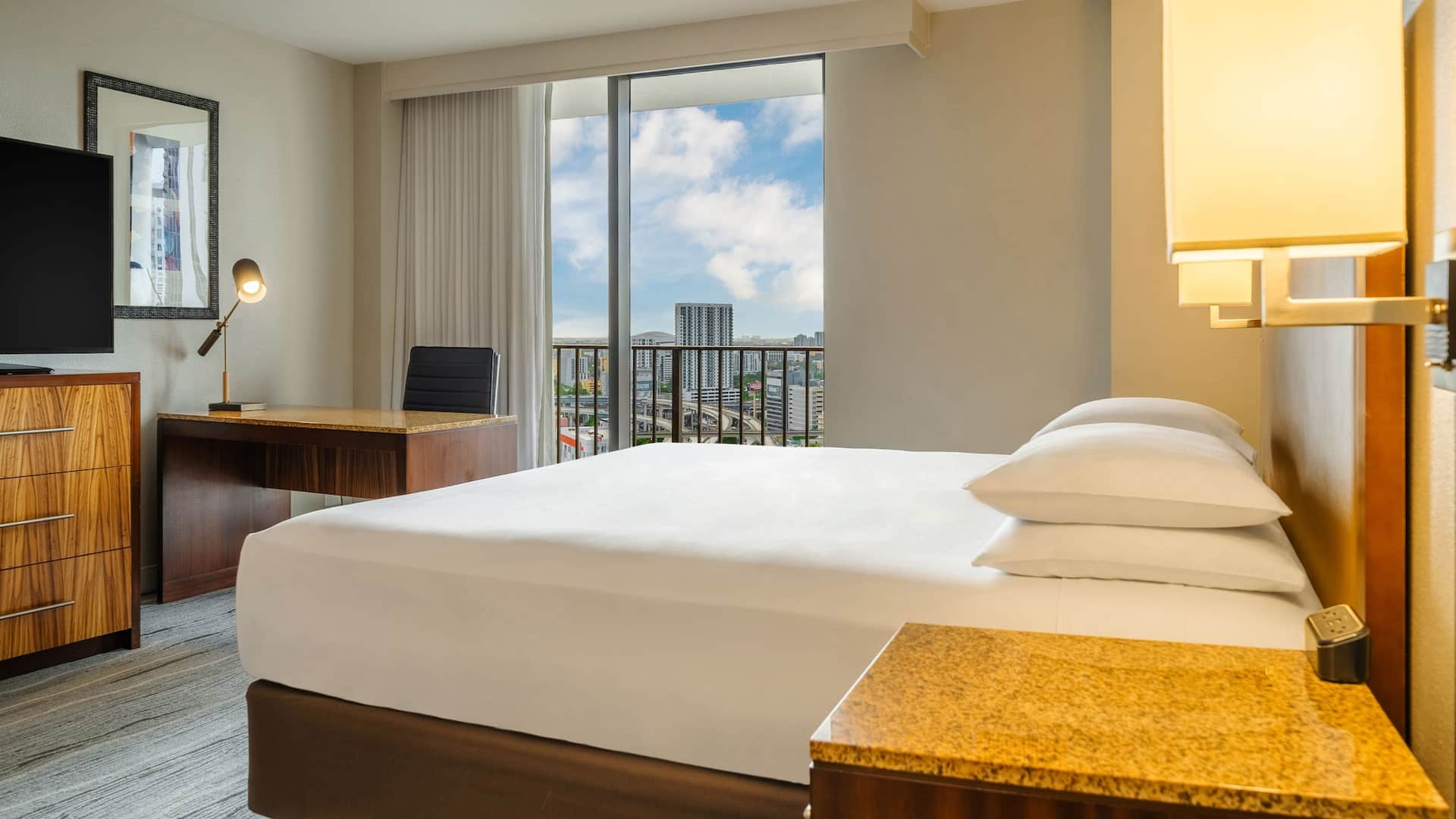 1 of 2 Hyatt Regency Miami King Guestroom