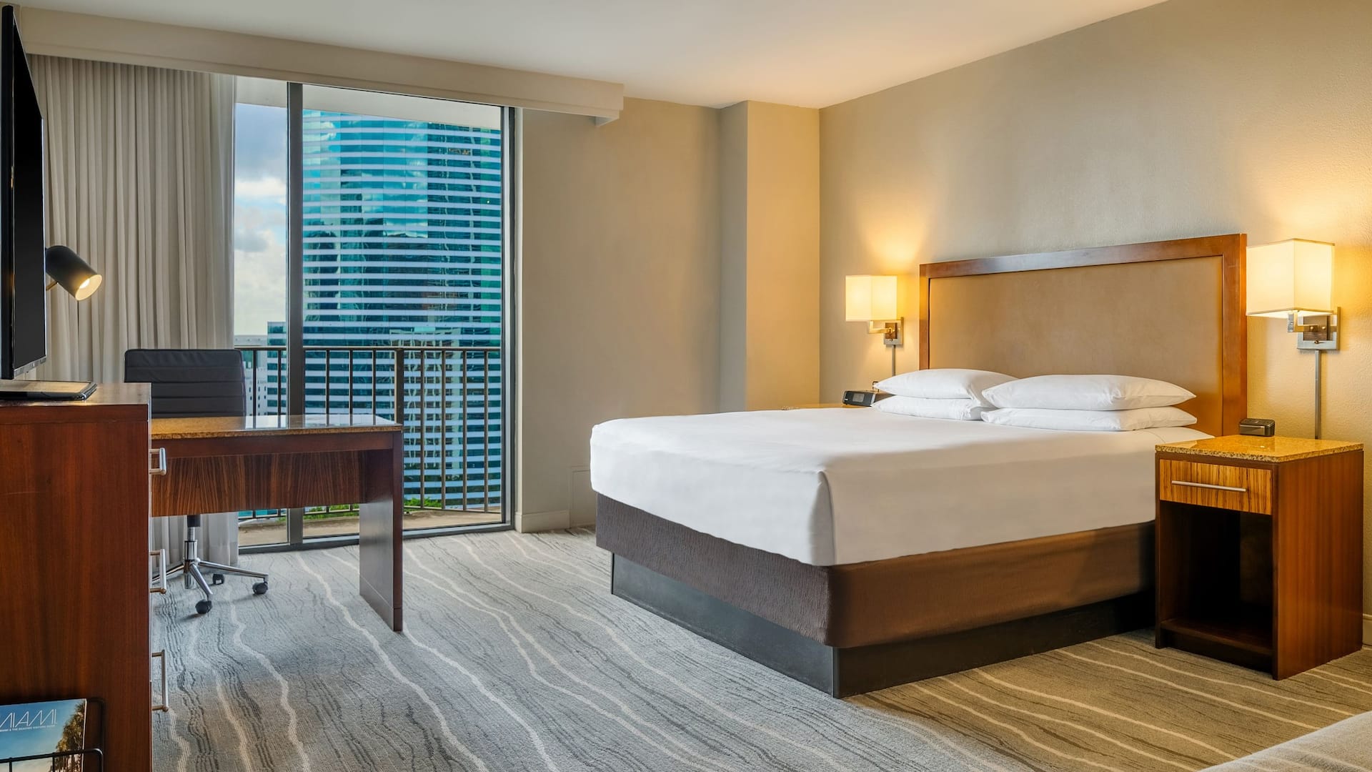 1 of 1 Hyatt Regency Miami King Deluxe Guestroom