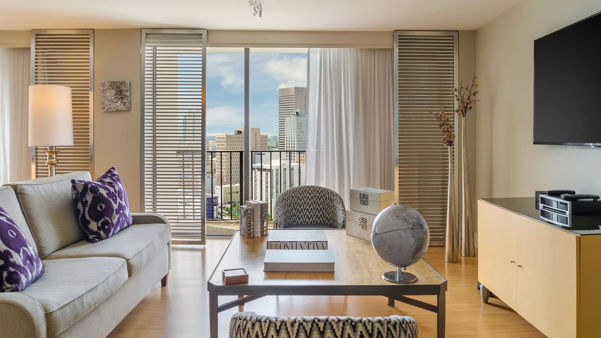 1 of 4 Hyatt Regency Miami Presidential Suite Living Area