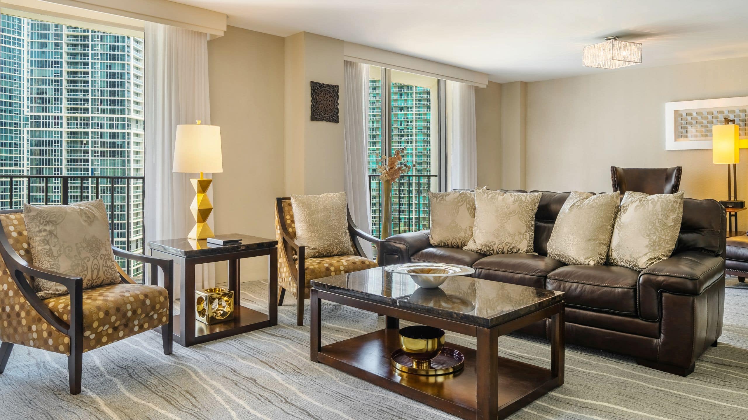Hyatt Regency Miami VIP Suite Living Area