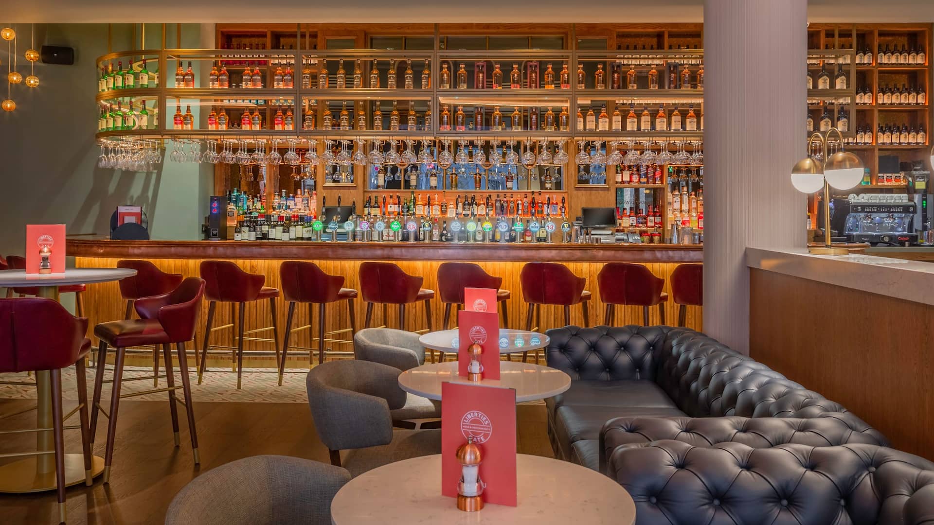 1 of 1 The Liberties Gate Bar & Cocktail area.