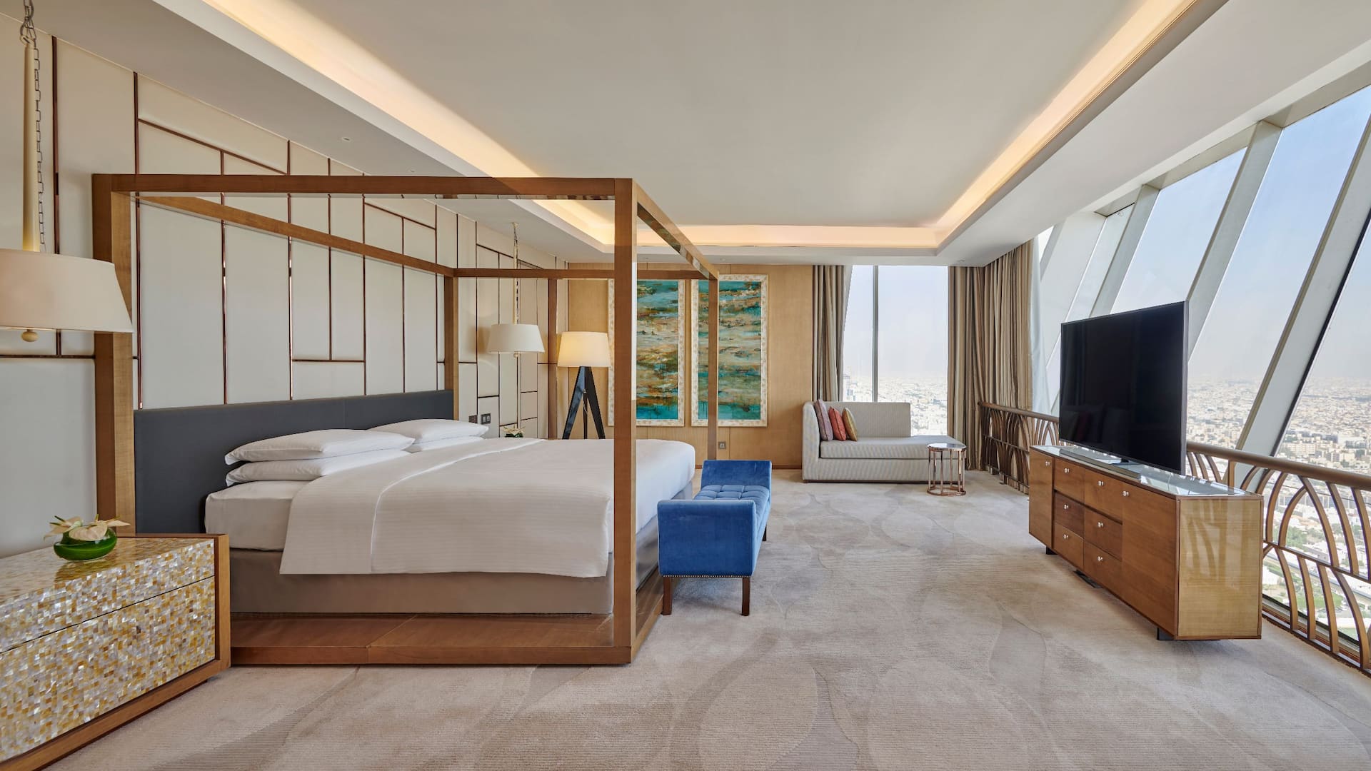 Hyatt Regency Riyadh Olaya Royal Suite Bedroom