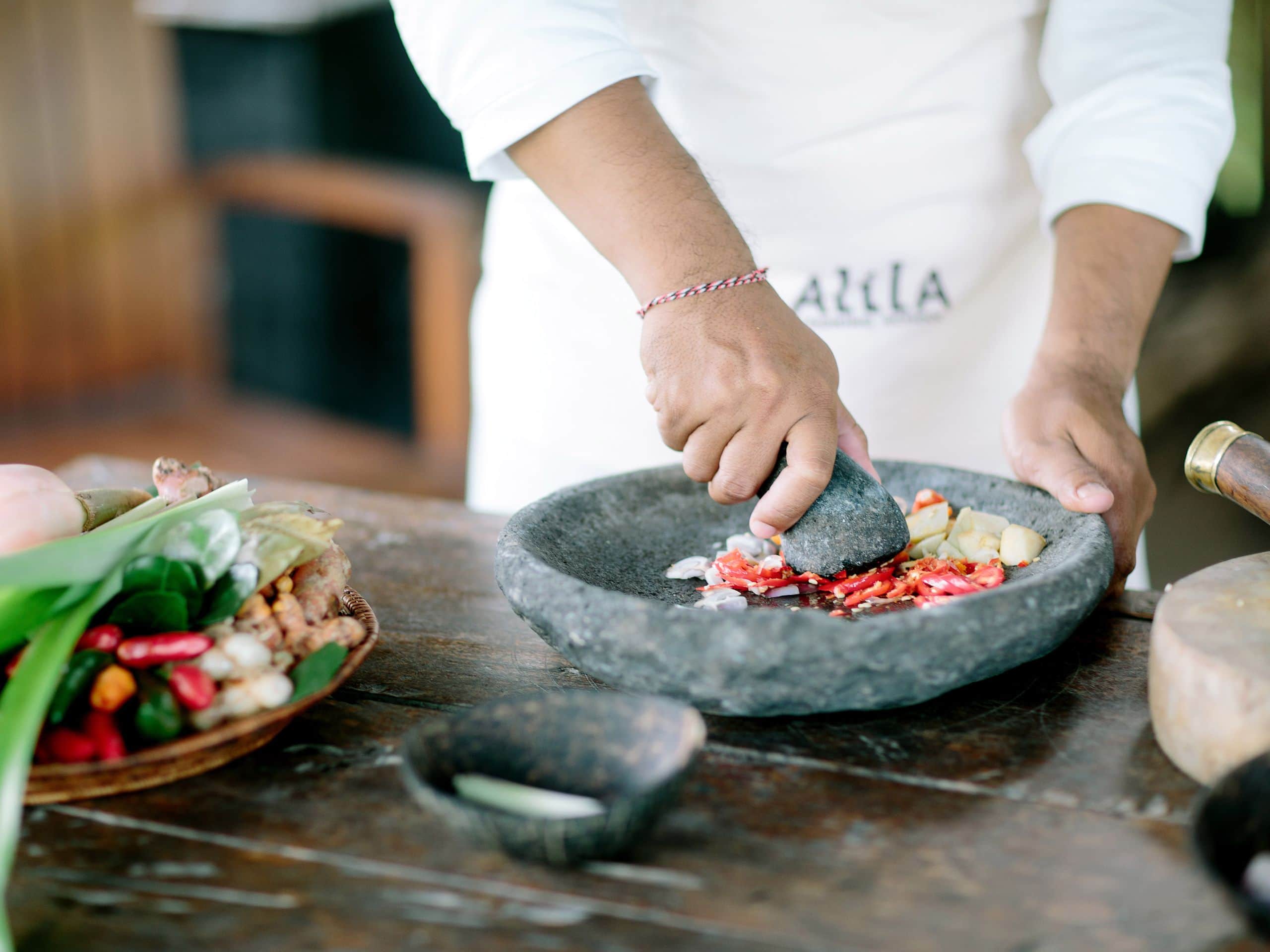 Alila Manggis Chef Cooking
