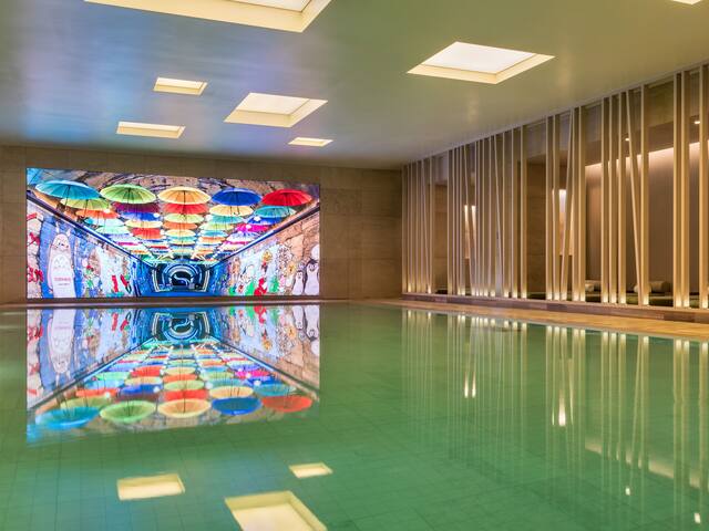 Pool with LED | Andaz Seoul Gangnam
