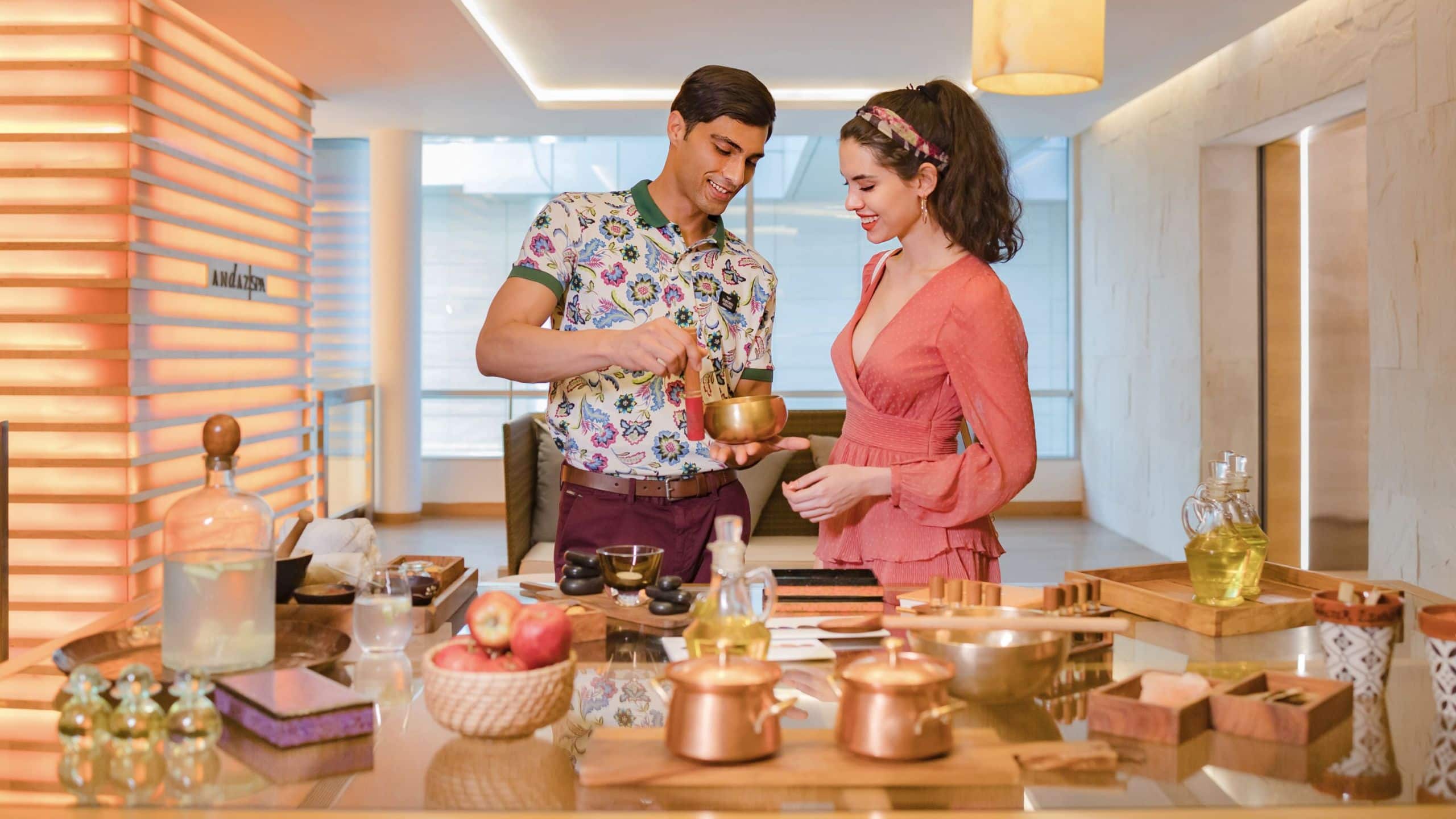 Andaz Delhi Spa Couple