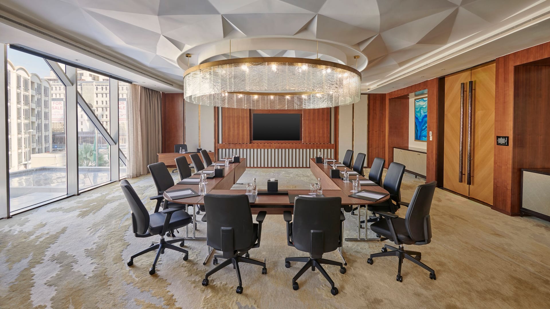 1 من 1 Hyatt Regency Riyadh Olaya Al Mas Meeting Space Conference Setup