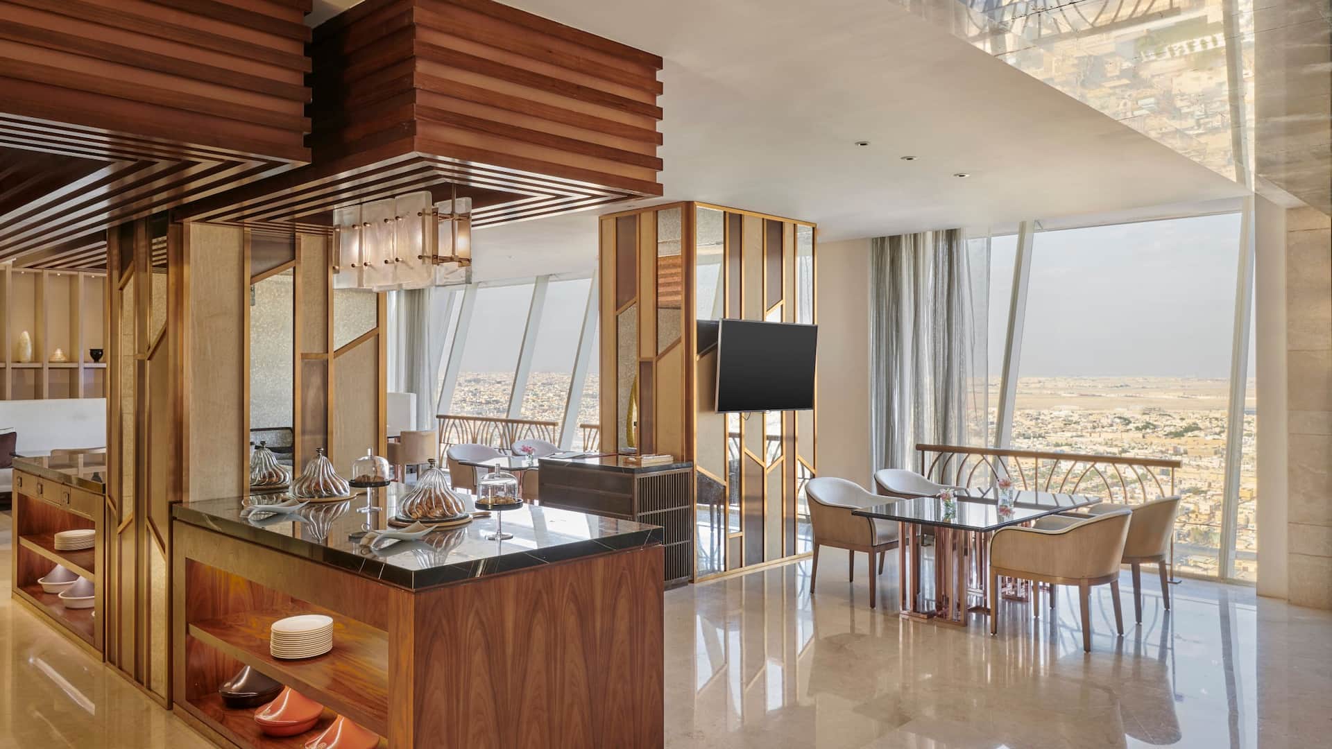 Hyatt Regency Riyadh Olaya Regency Club Lounge Details