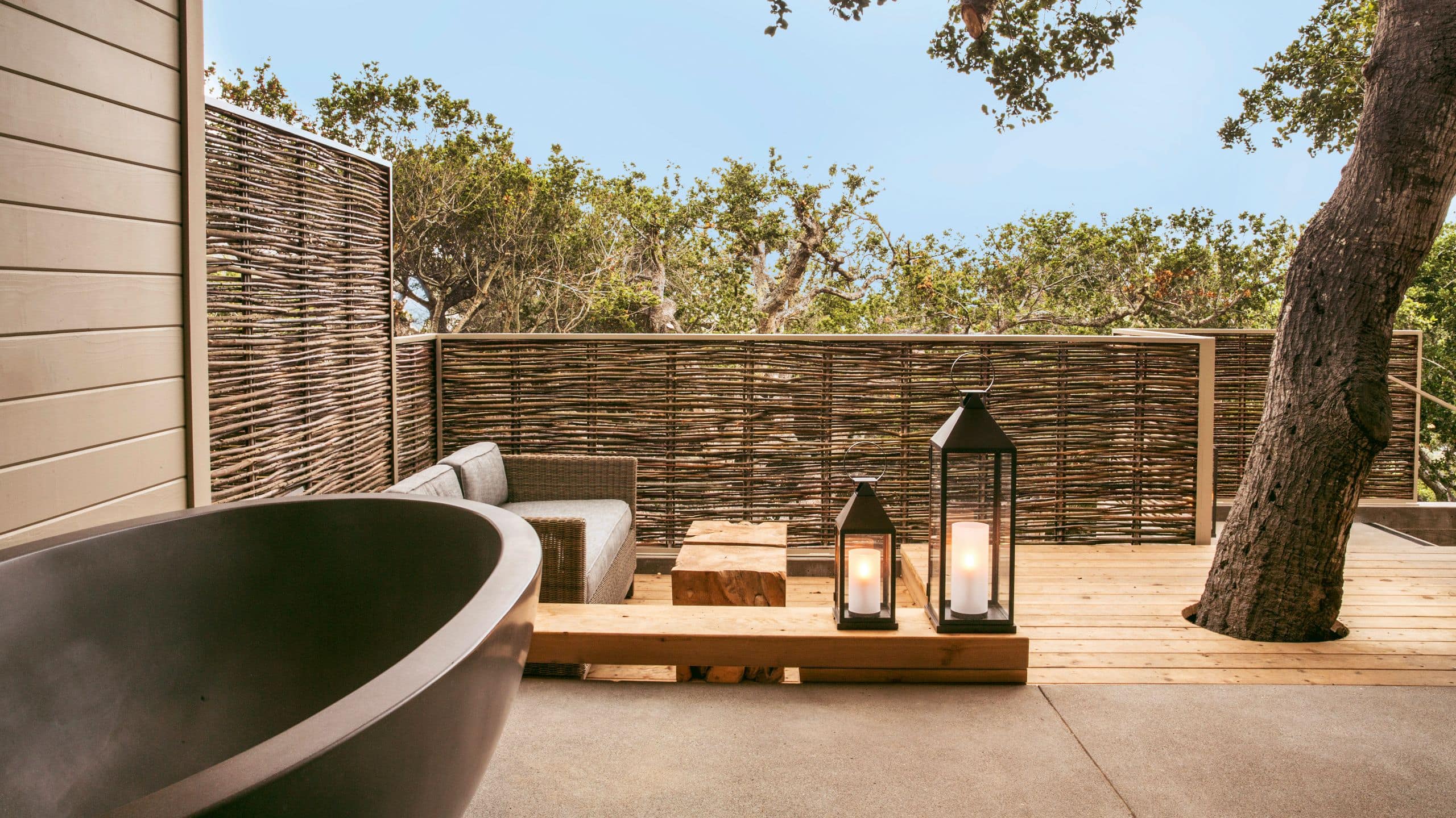 1/4 Carmel Valley Ranch Oak Grove Studio Deck
