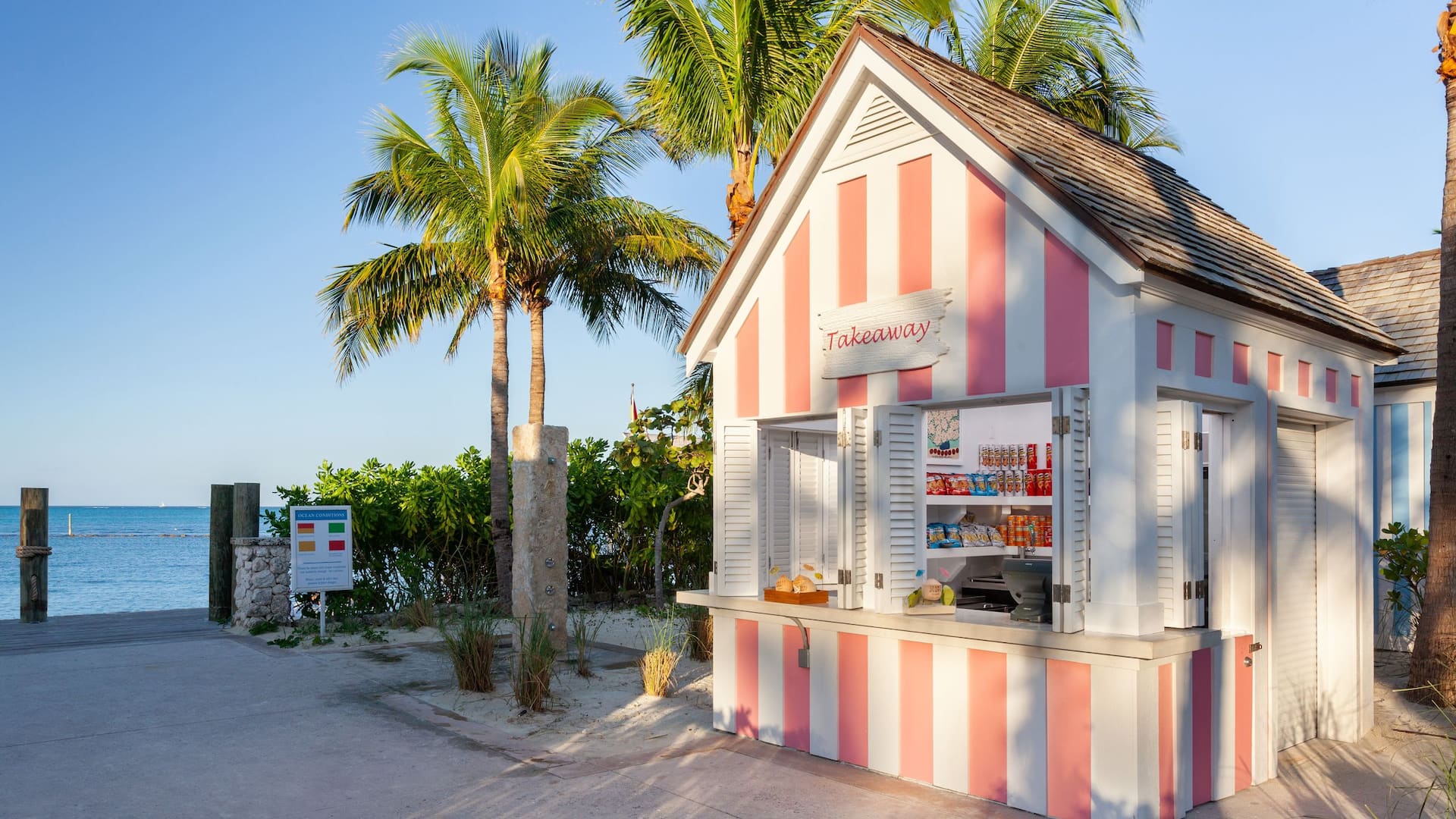 Grand Hyatt Baha Mar Takeaway Beachside Coconut Hut
