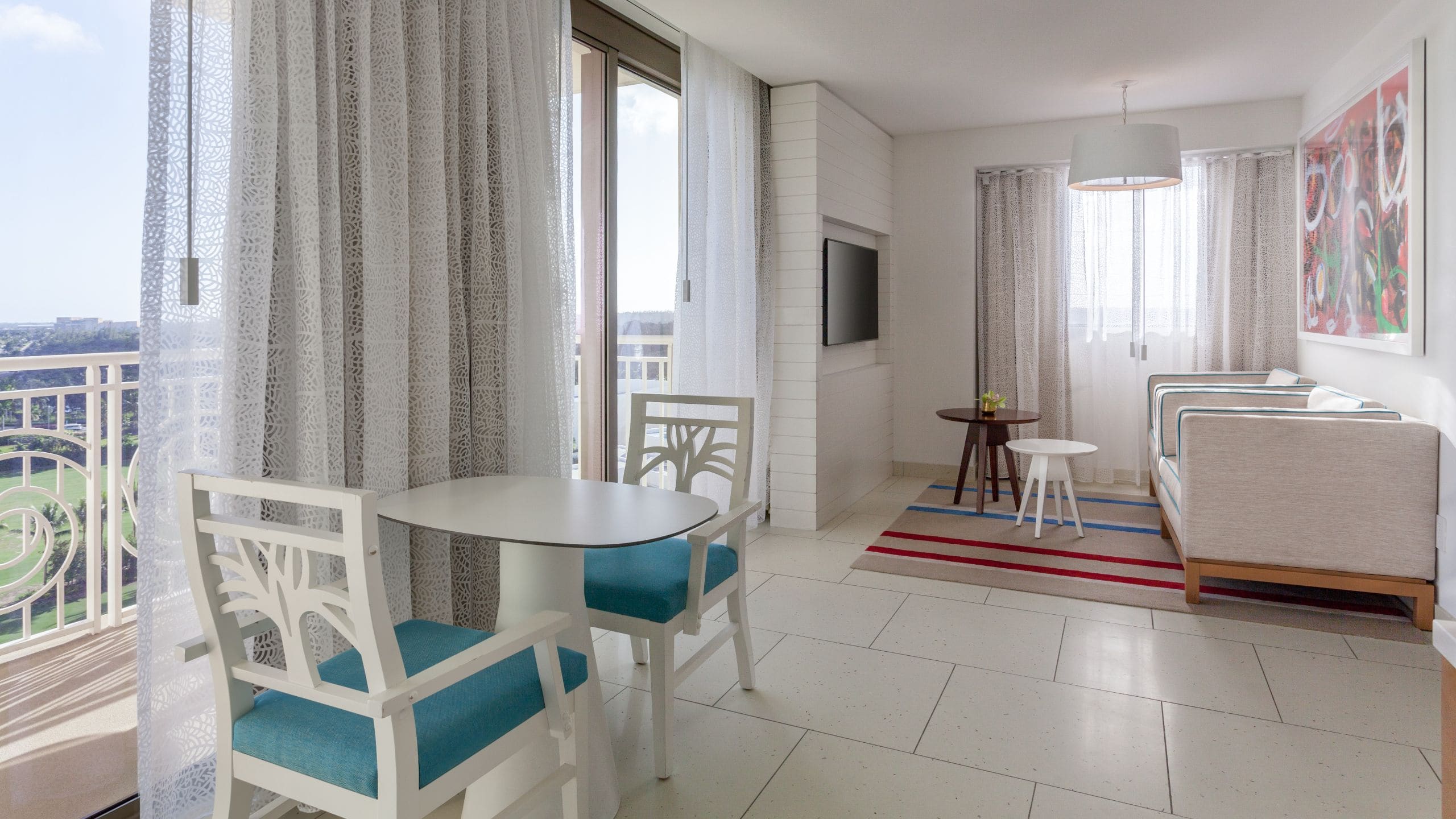 Grand Hyatt Baha Mar Grand King Suite Living Room