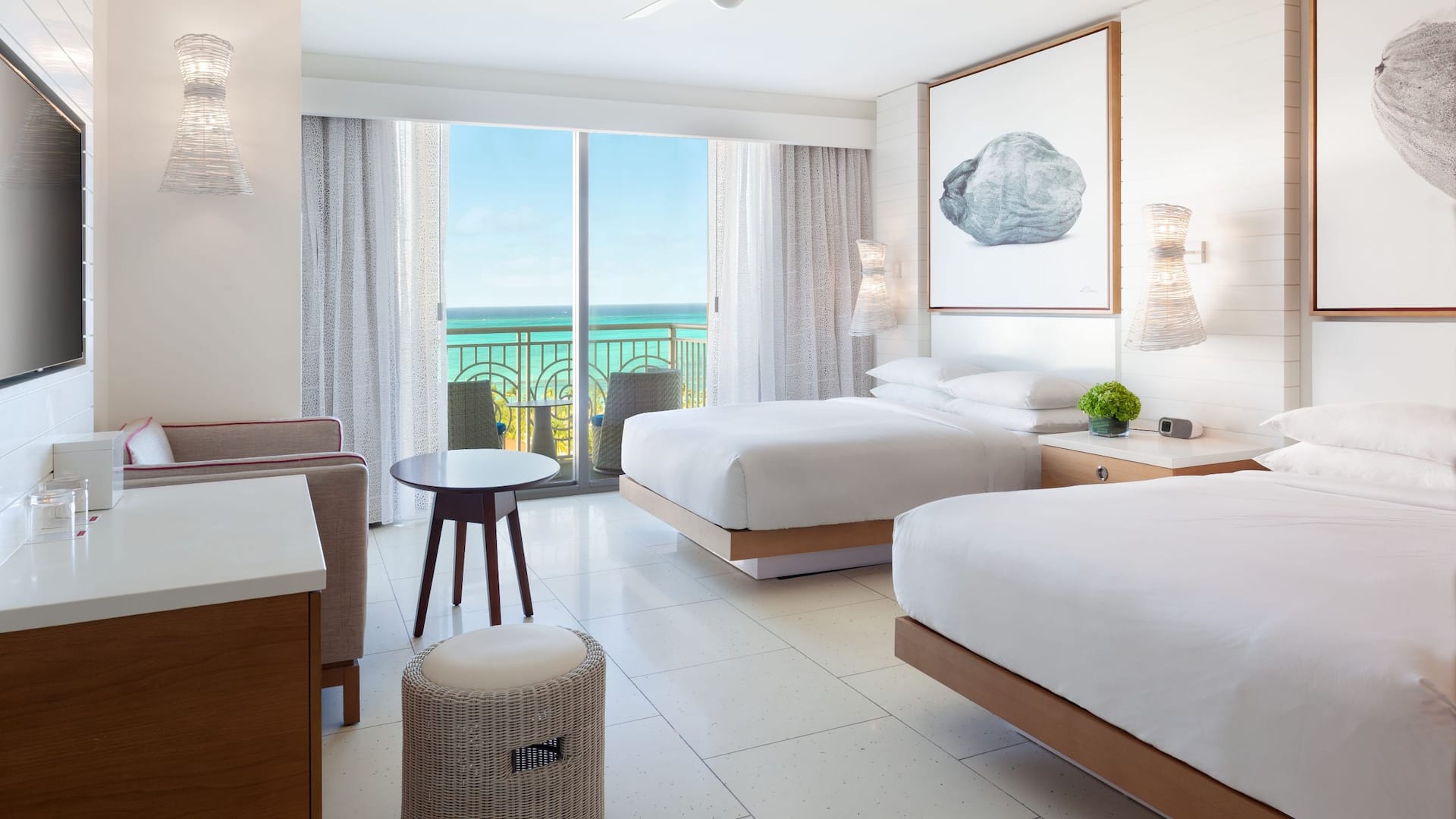 1/4 Grand Hyatt Baha Mar Two Queen Ocean View