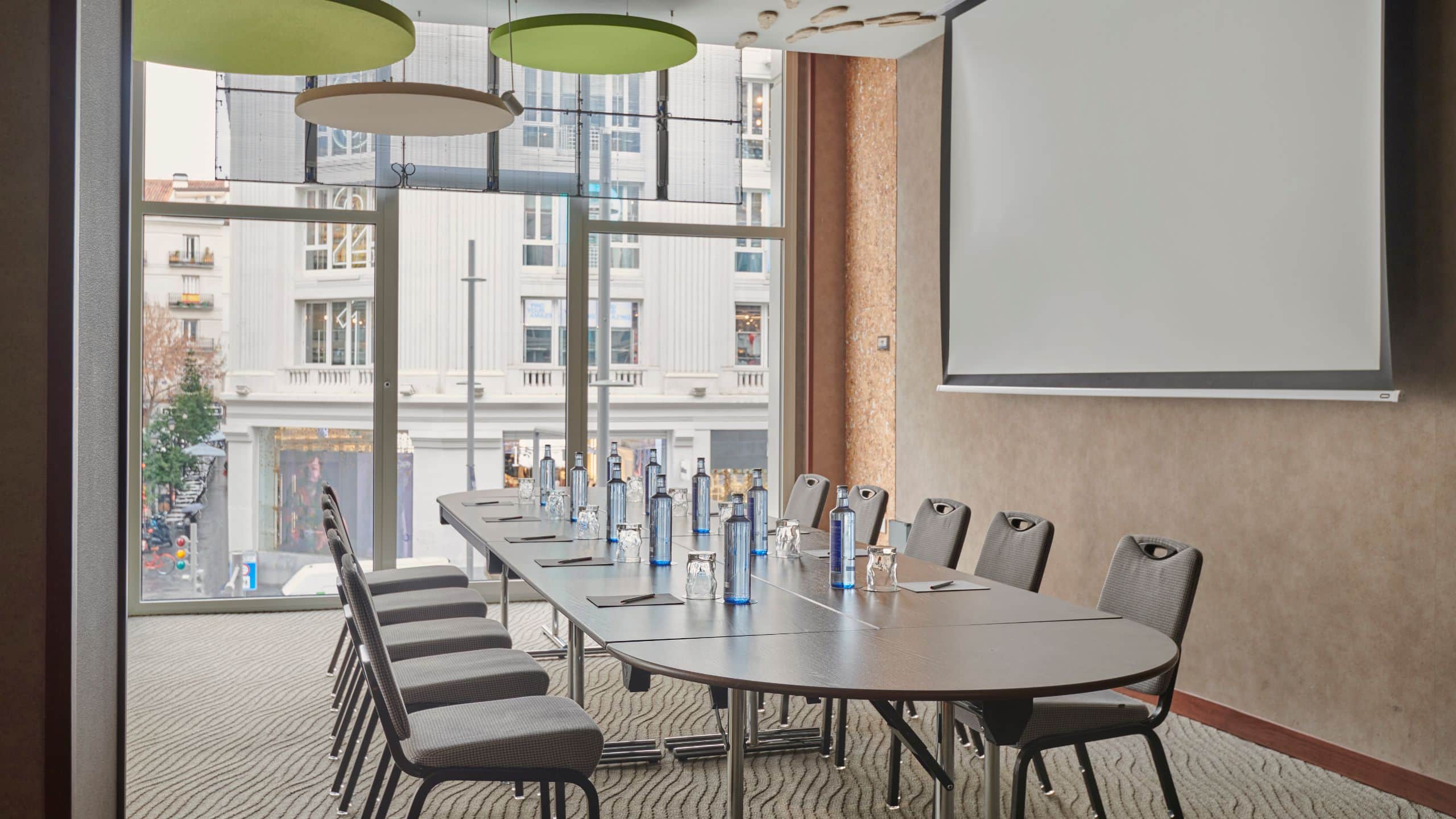 Hyatt Centric Gran Via Madrid Atelier Boardroom Projector