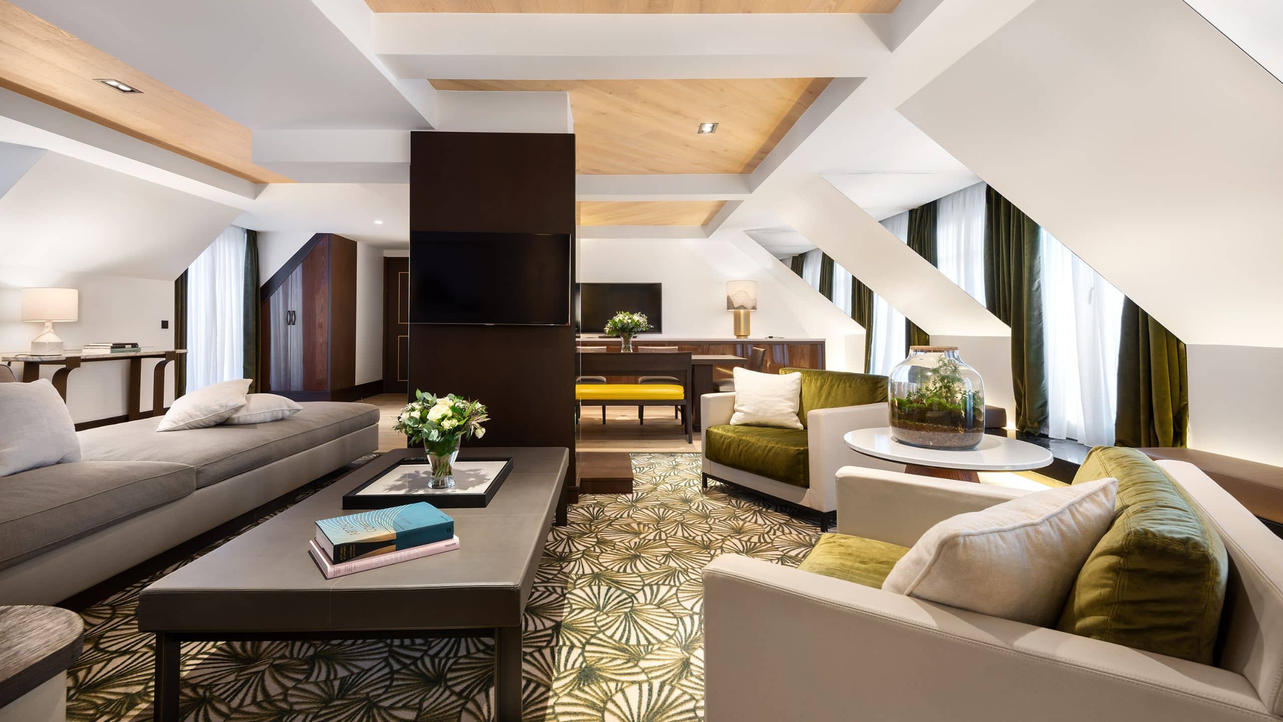 Hyatt Paris Madeleine Presidential Suite Living Room