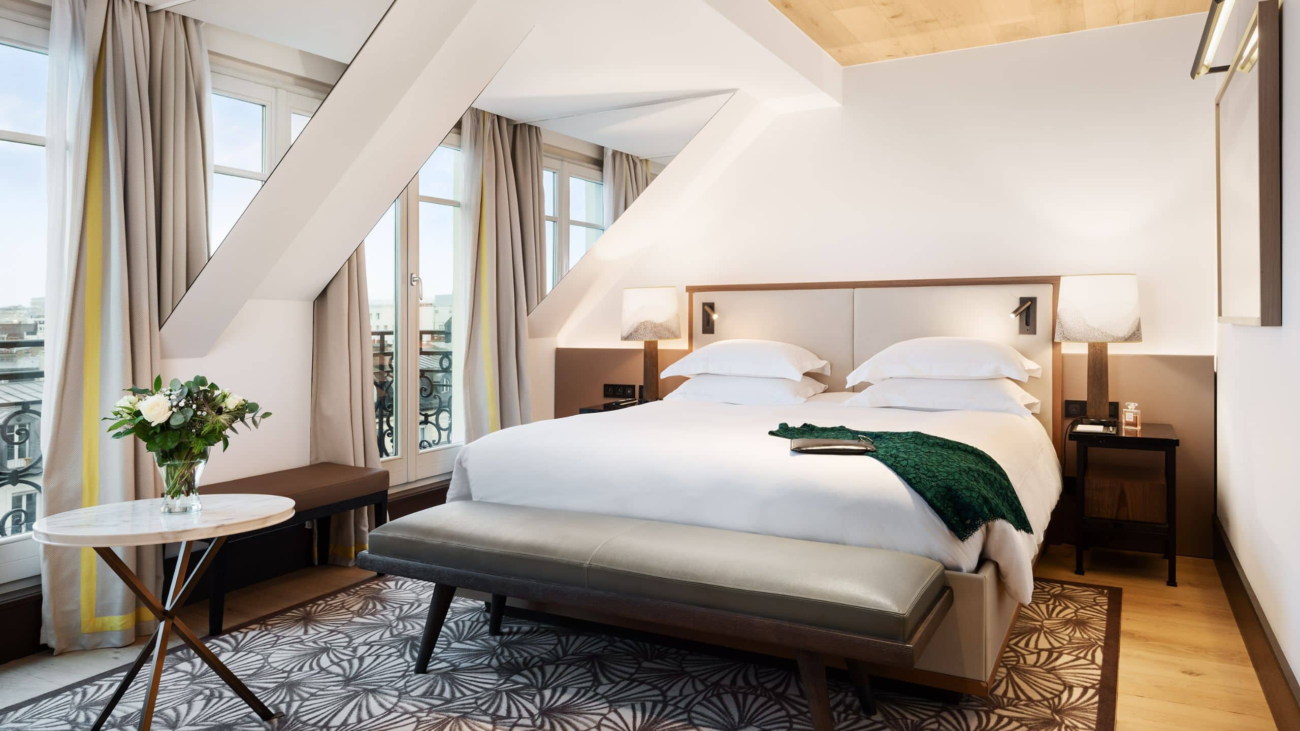 Hyatt Paris Madeleine Presidential Suite Bedroom