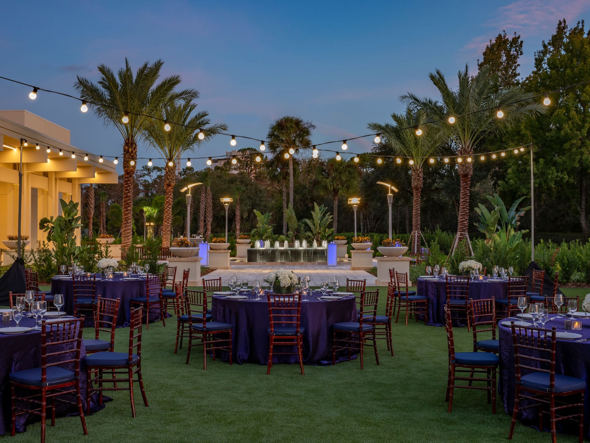 Hyatt Regency Grand Cypress Windsong Lawn Function