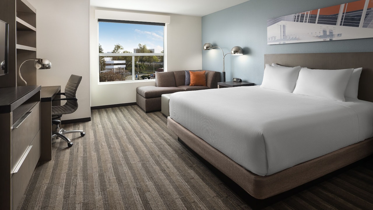 Hyatt House San Jose Airport - hotel rooms