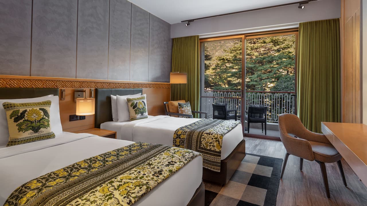 Hyatt Twin Bed with Balcony - Hyatt Regency Dharamshala Resort