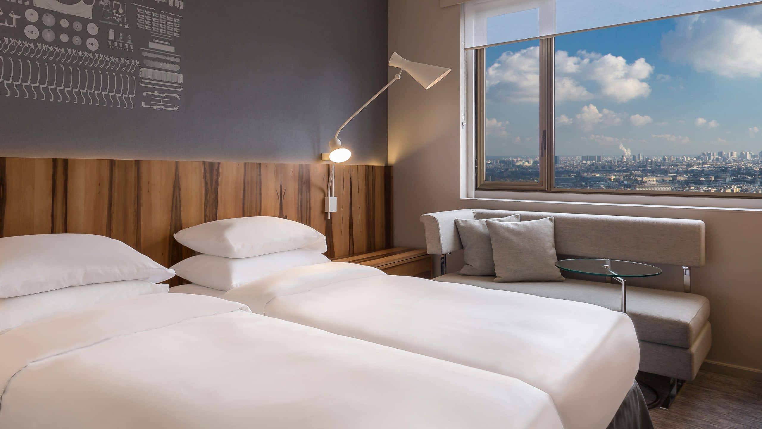 Hyatt Regency Paris Étoile Deluxe Twin City View