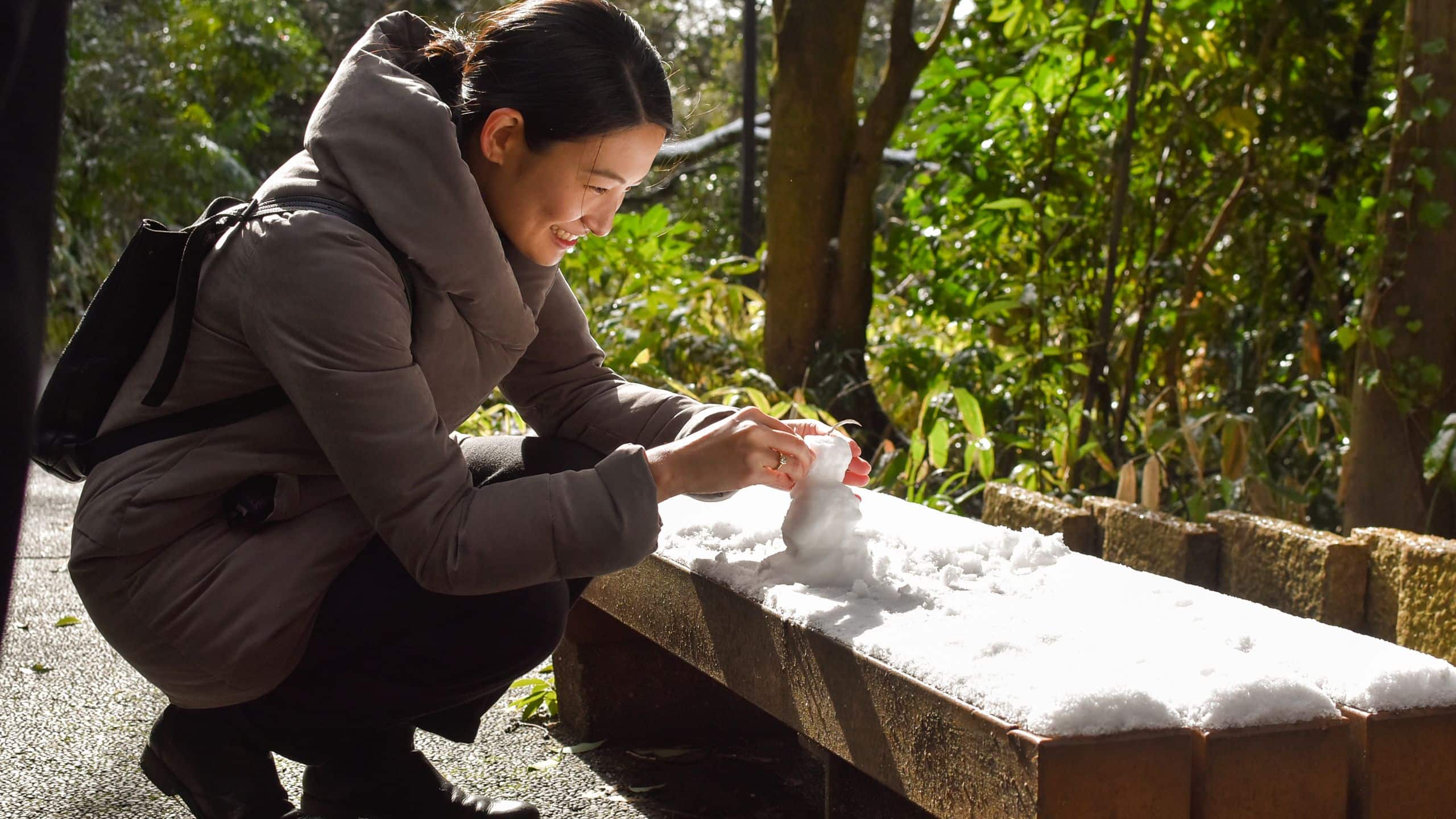 Hyatt Centric Kanazawa Girl With Snow Man