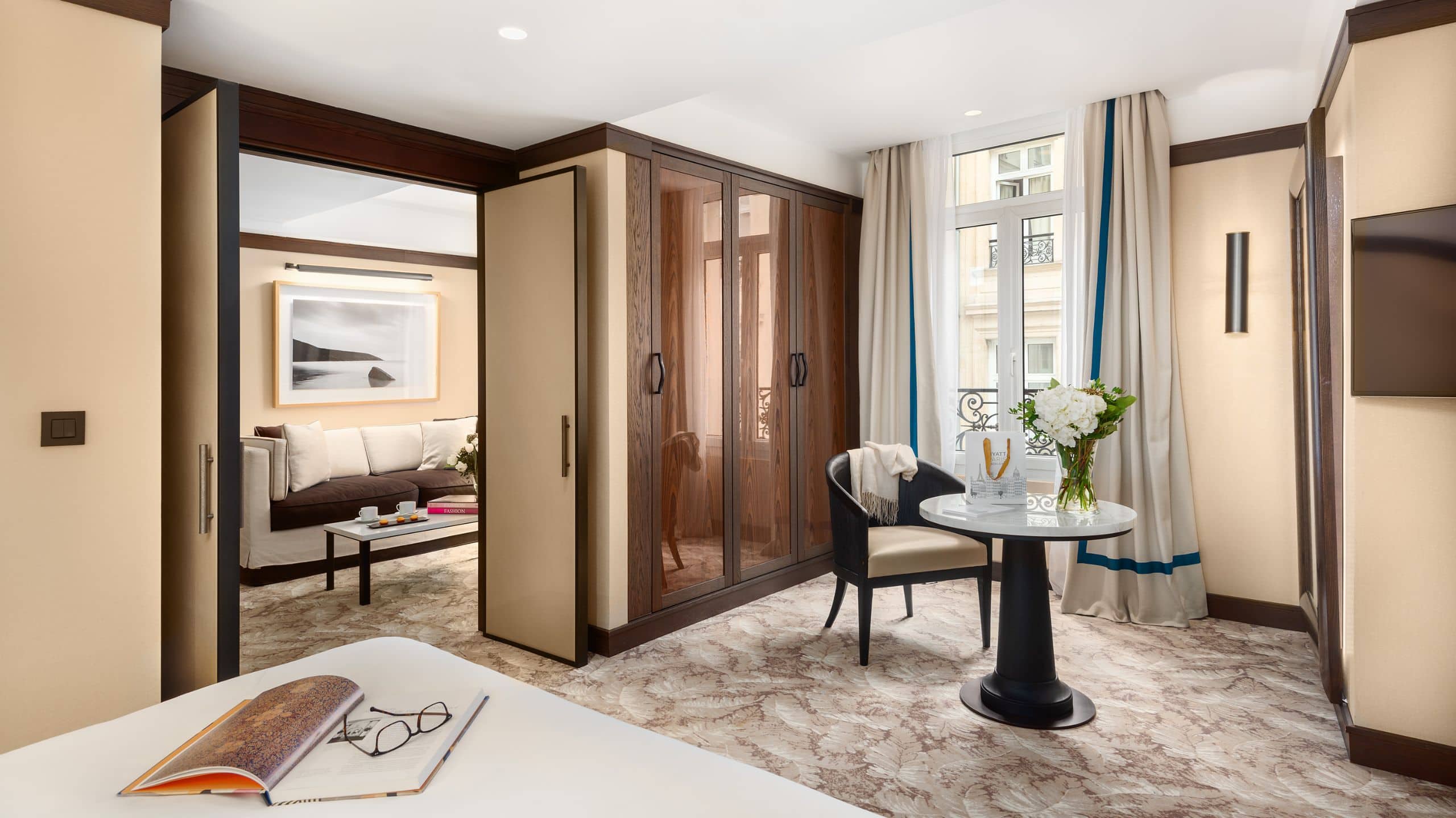 Hyatt Paris Madeleine Hyatt Suite Living Room