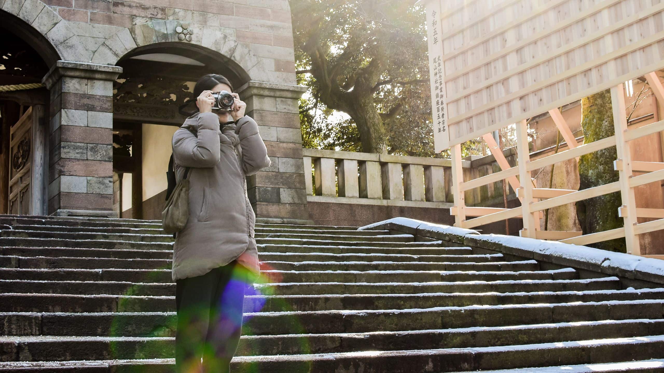 Hyatt Centric Kanazawa Woman With Camera