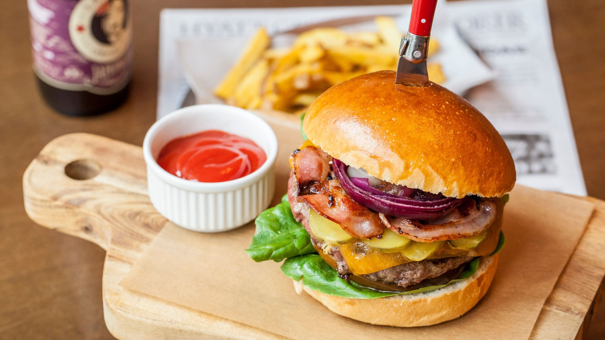 Hyatt Centric Gran Via Madrid Burger