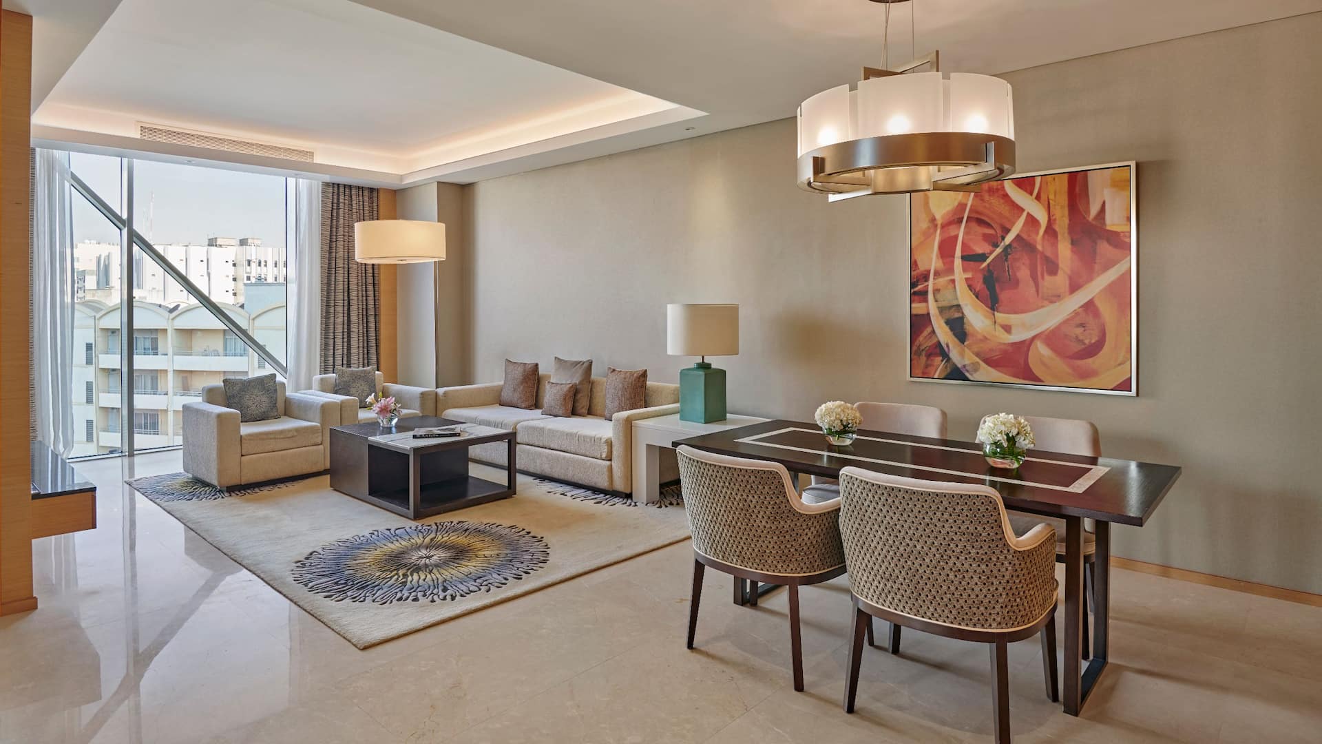 Hyatt Regency Riyadh Olaya Executive Suite Living Room