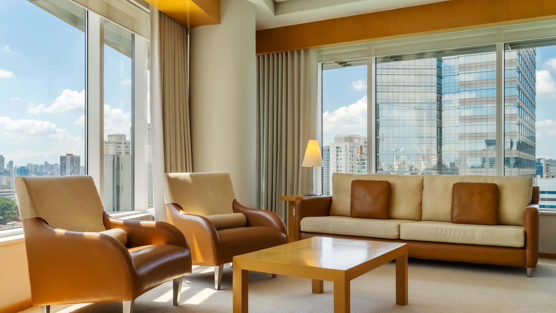 Grand Hyatt São Paulo Residential Living Room