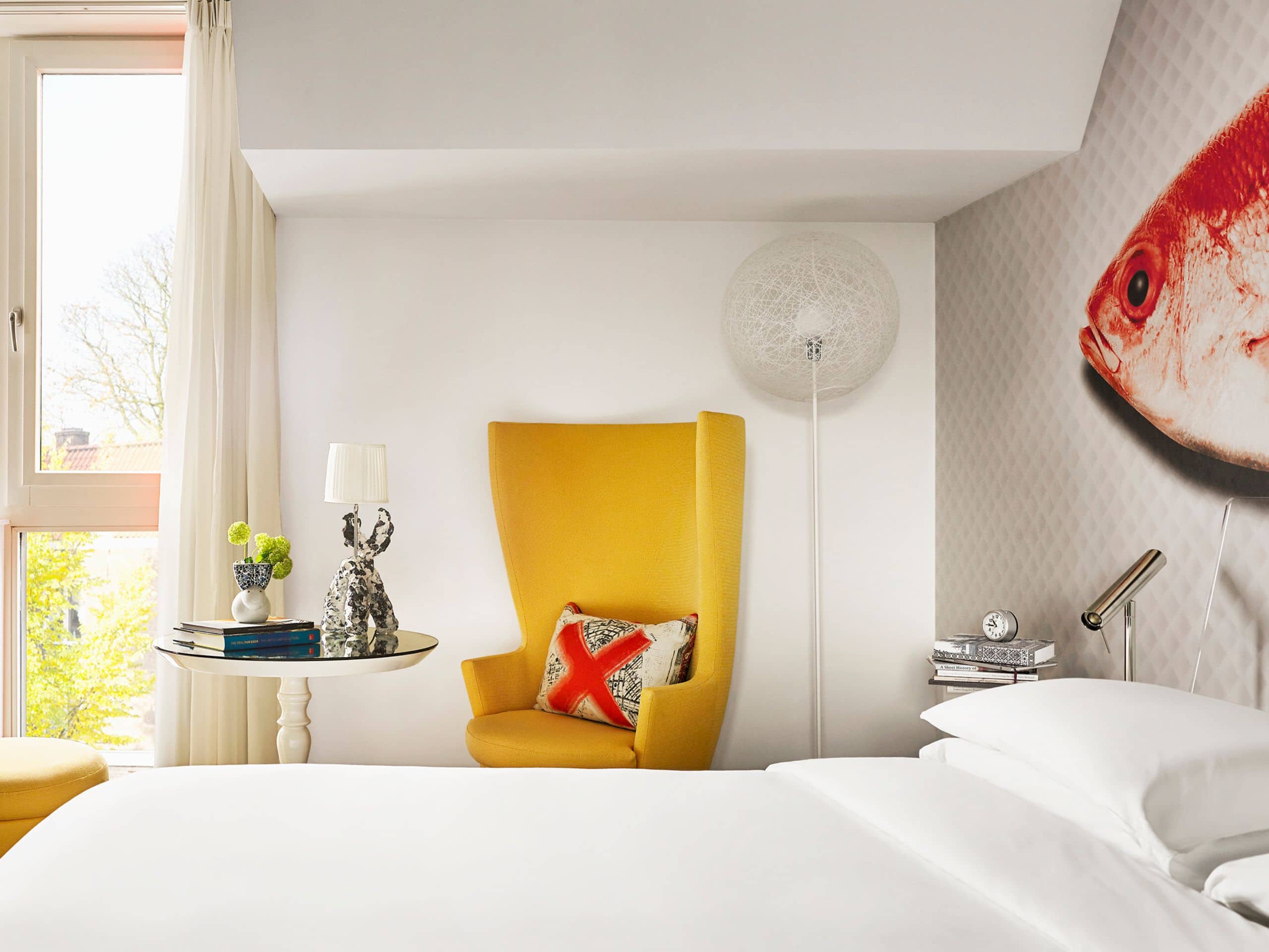 アムステルダムのプリンセングラハト運河に近いラグジュアリーホテル