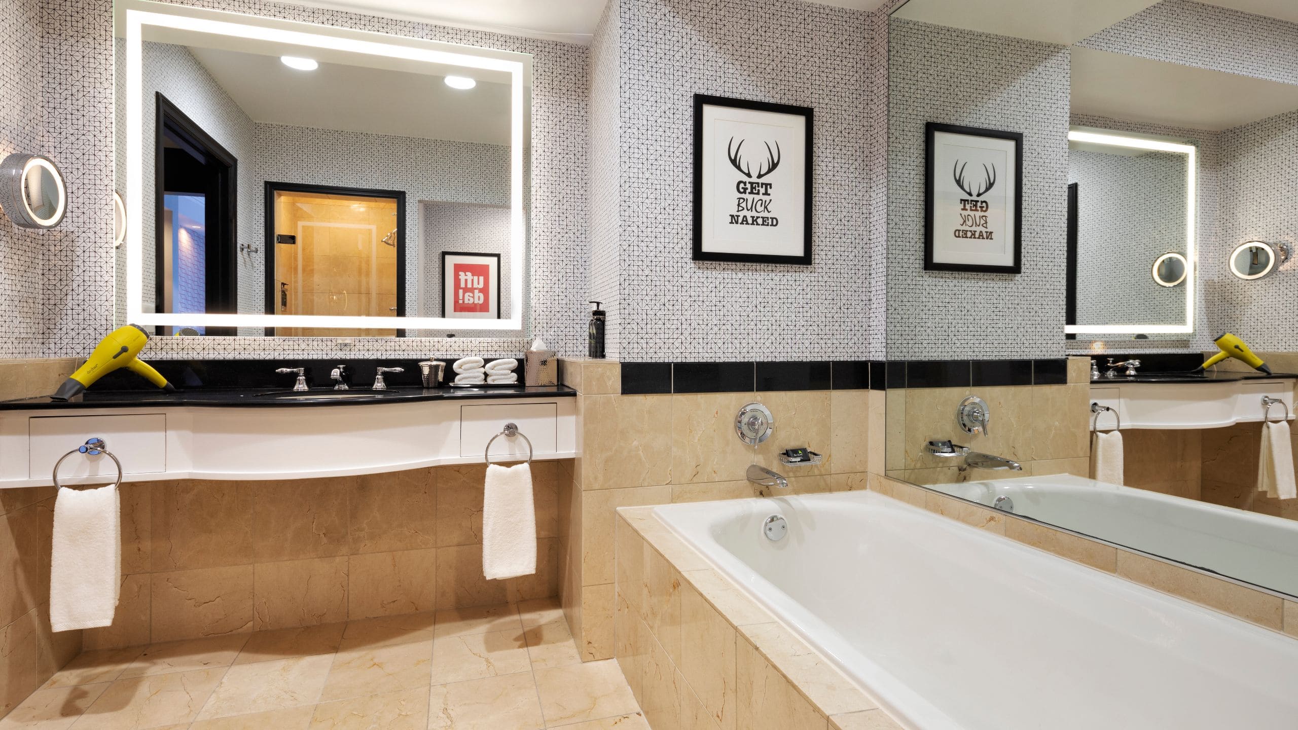 3 of 4 Hyatt Centric Downtown Minneapolis King Deluxe Bathroom