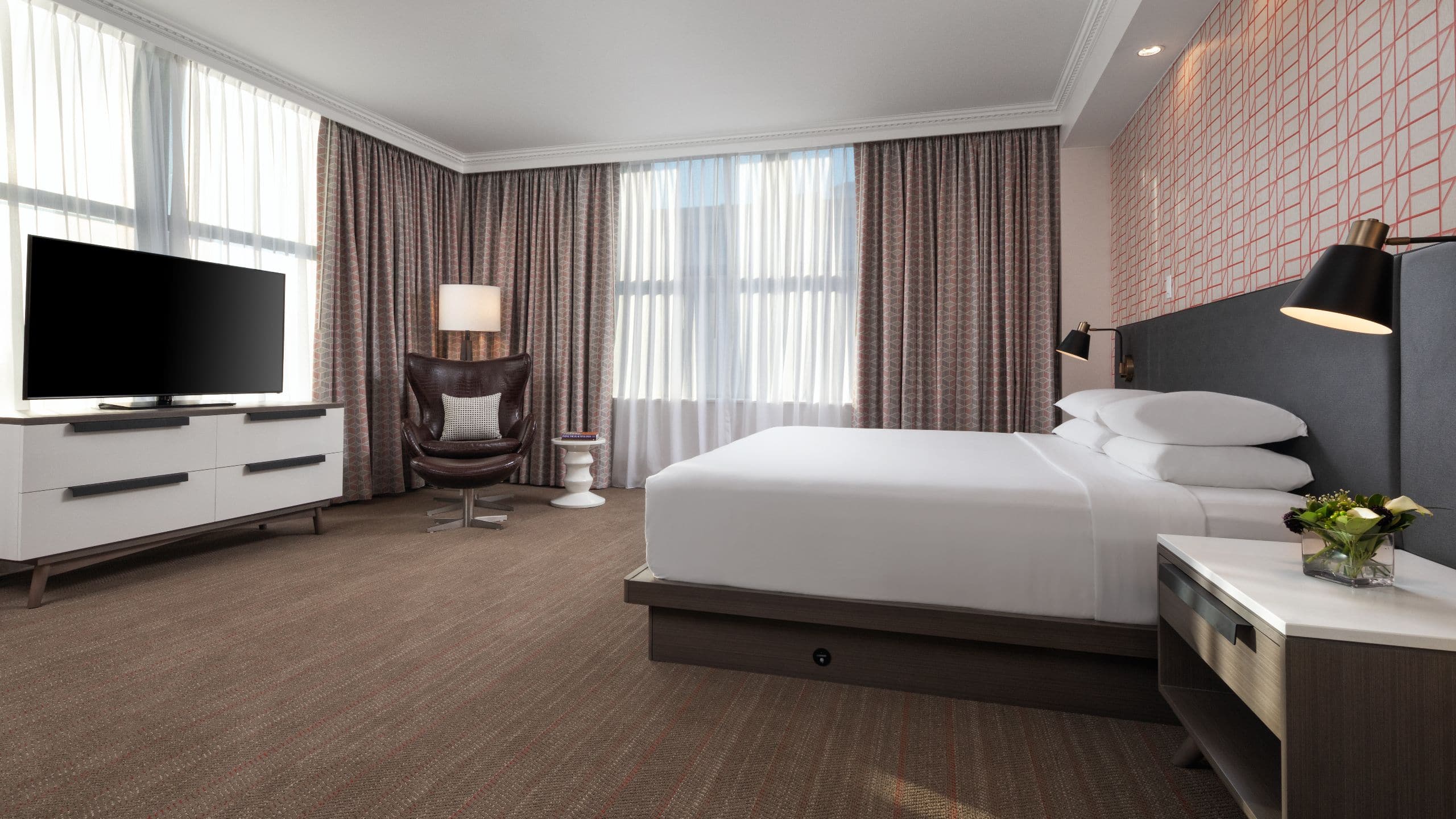 1 of 4 Hyatt Centric Downtown Minneapolis King Deluxe with Corner View