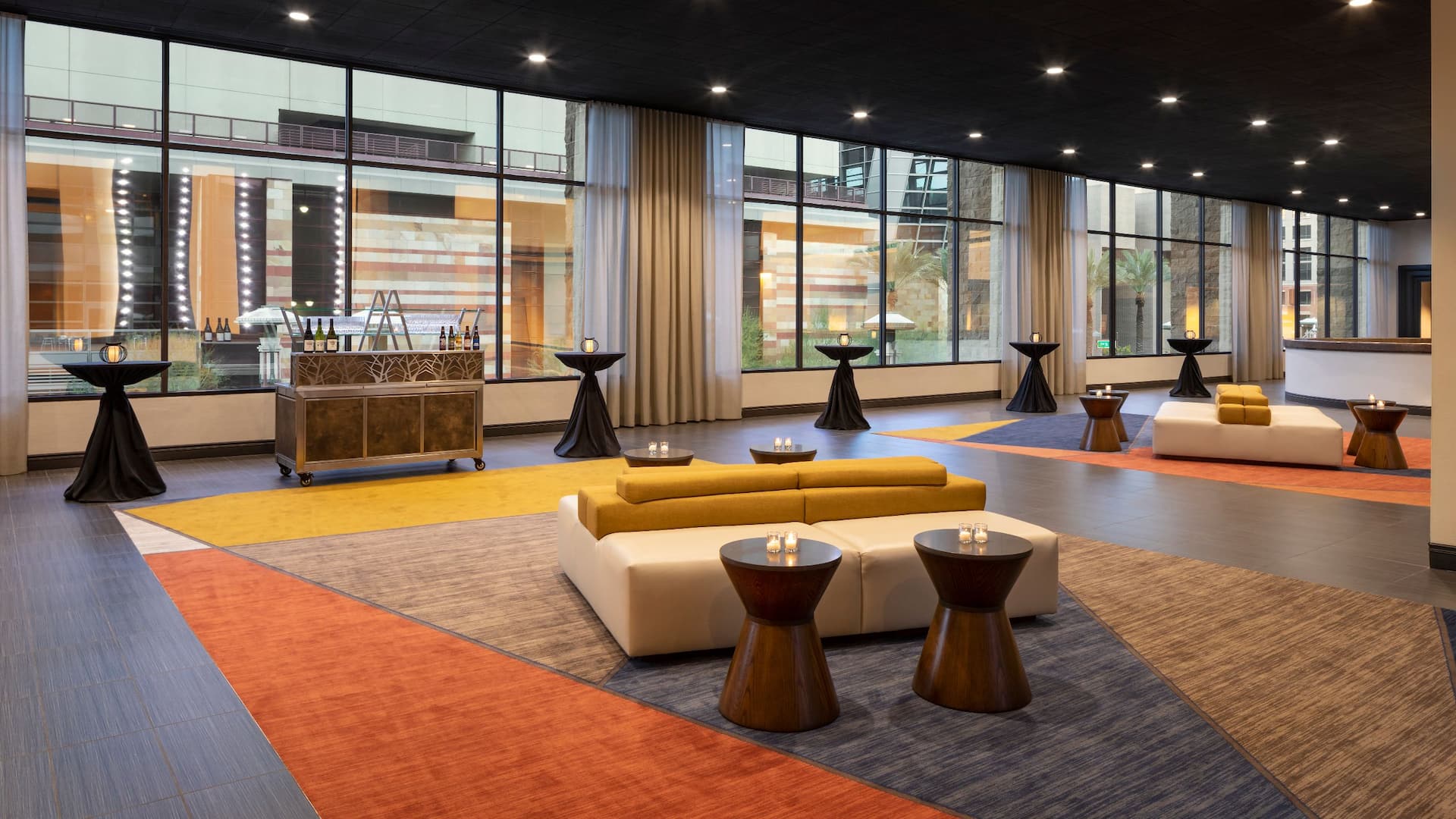 1 of 2 Hyatt Regency Phoenix Atrium Dusk Reception